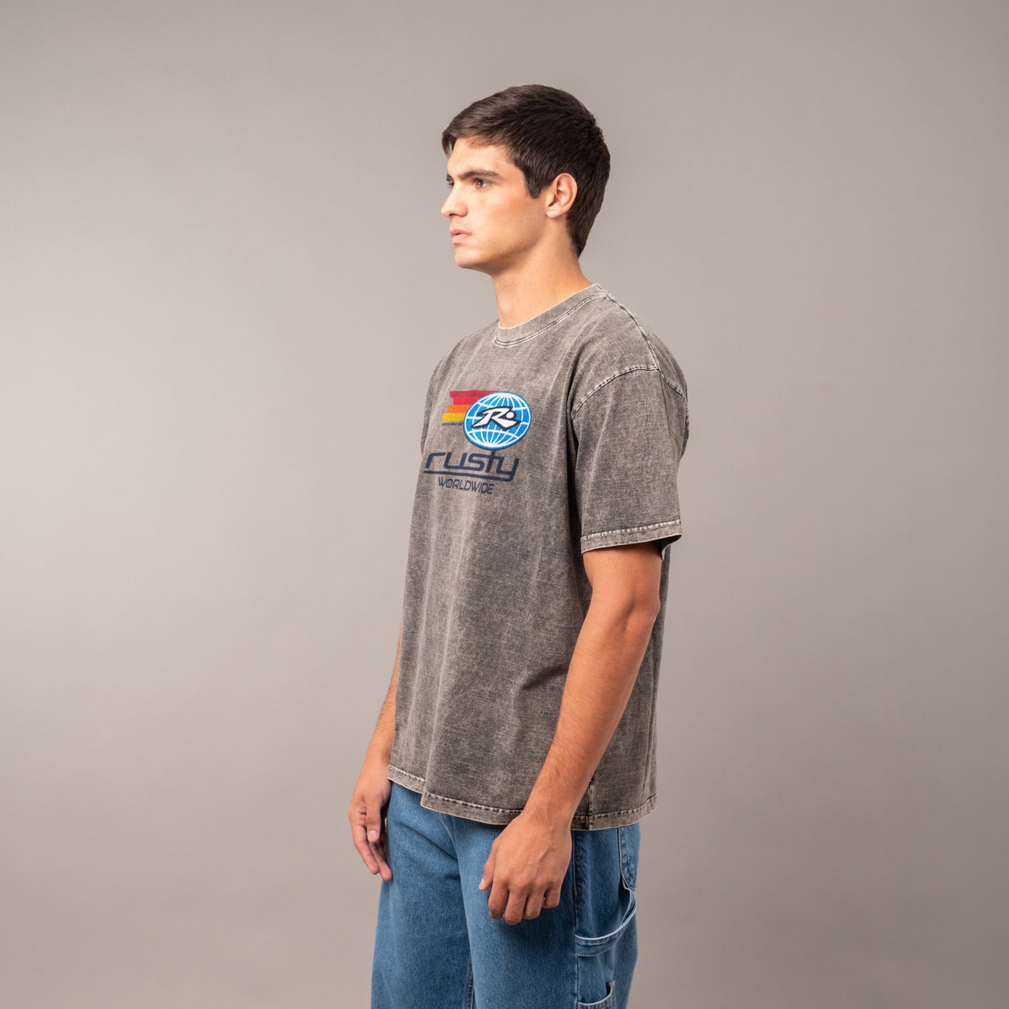 Remera Rusty Lenuff Process Grey