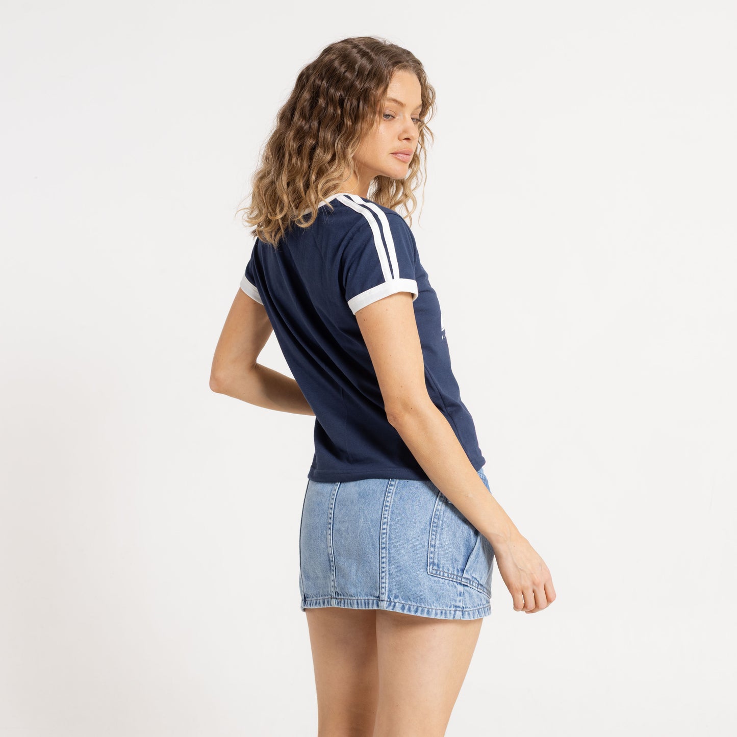 Remera Mc Rusty Le Sports Jersey Baby Tee Ld Navy