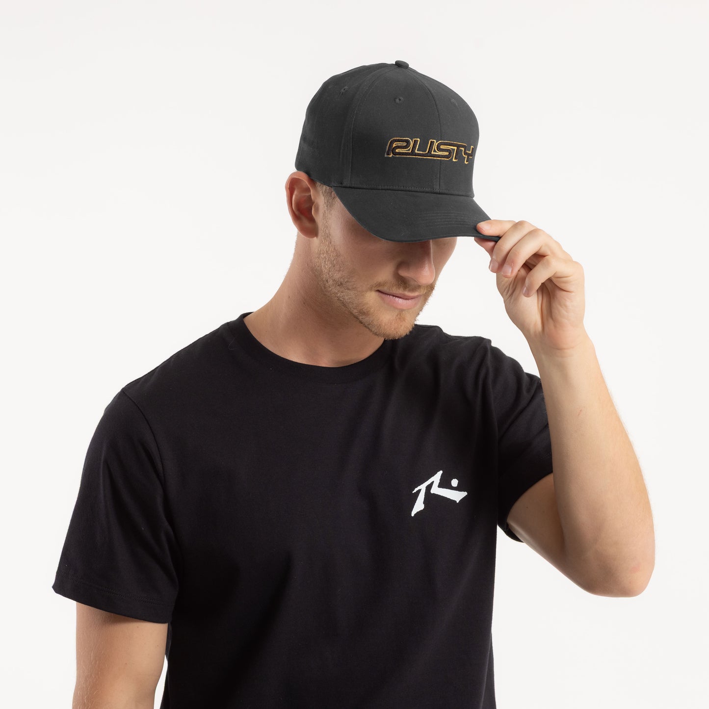 Gorra Rusty Logotech Flexfit Cap Coal