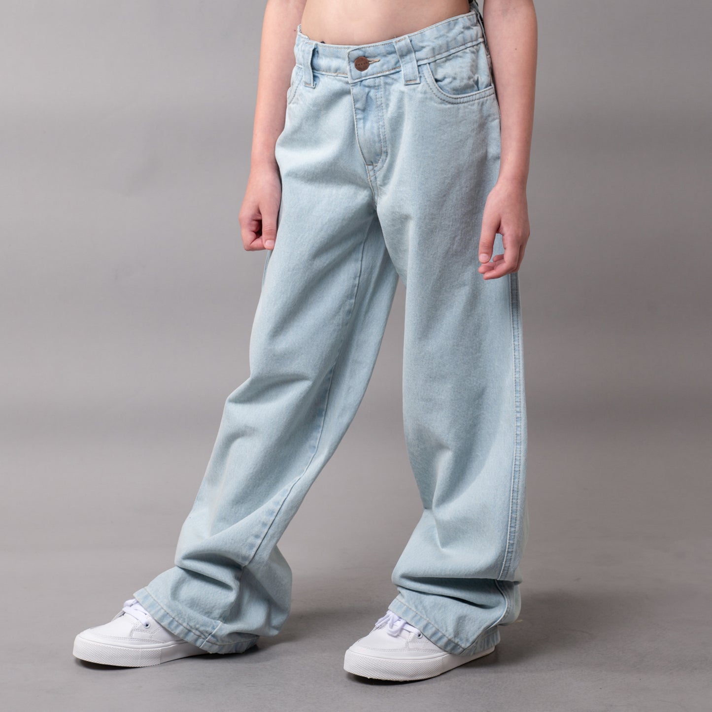 Jean Rusty Lucy Loose Low Rise Jean Girls Sky Blue
