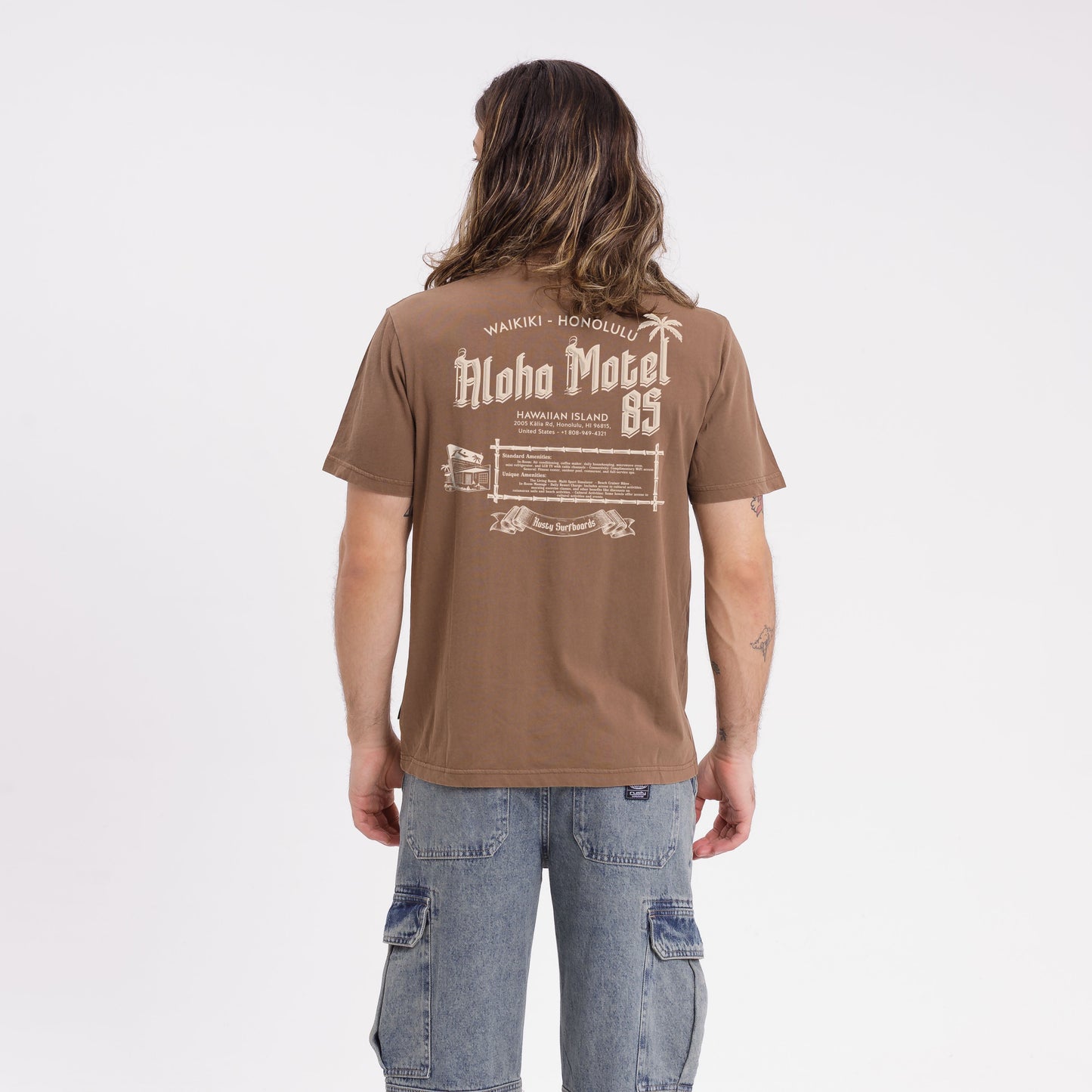 Remera Mc Rusty Motel Tee Pinecone
