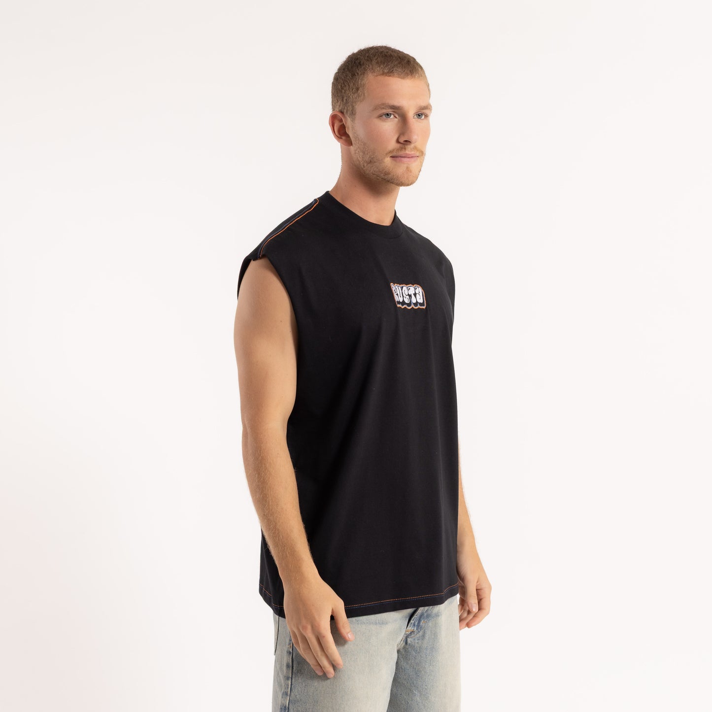 Musculosa Rusty Logbroy Muscle Black