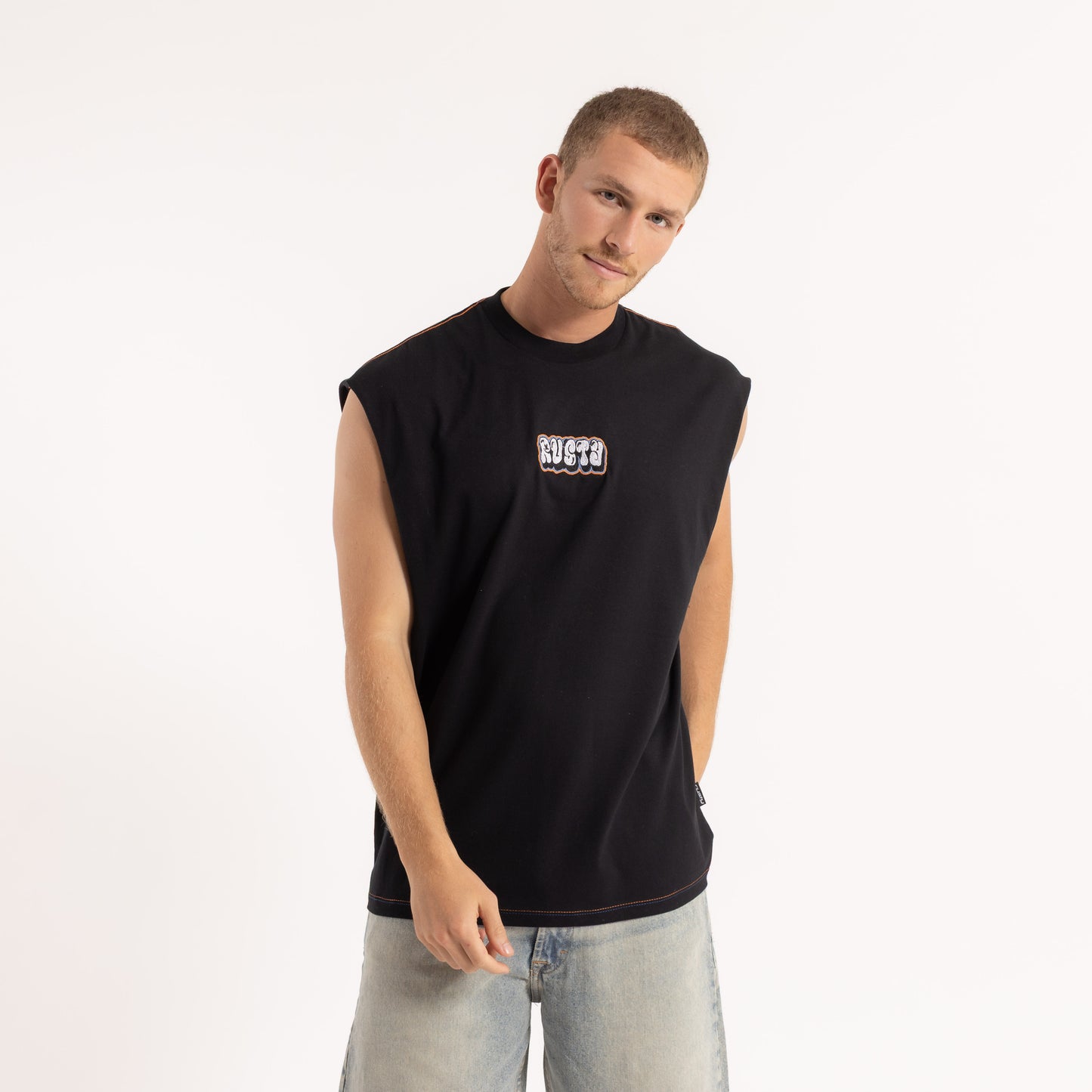 Musculosa Rusty Logbroy Muscle Black