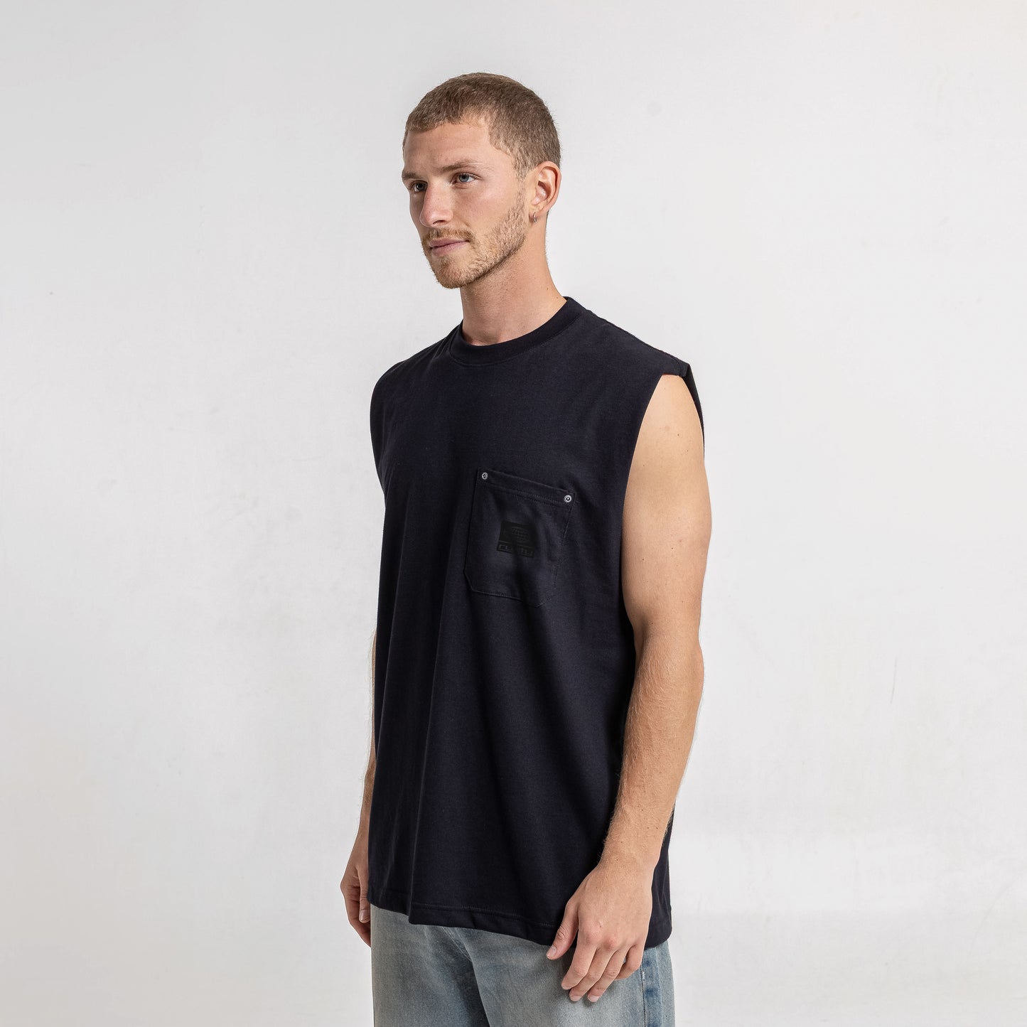 Musculosa Rusty Steezei Serie 3 Muscle Black