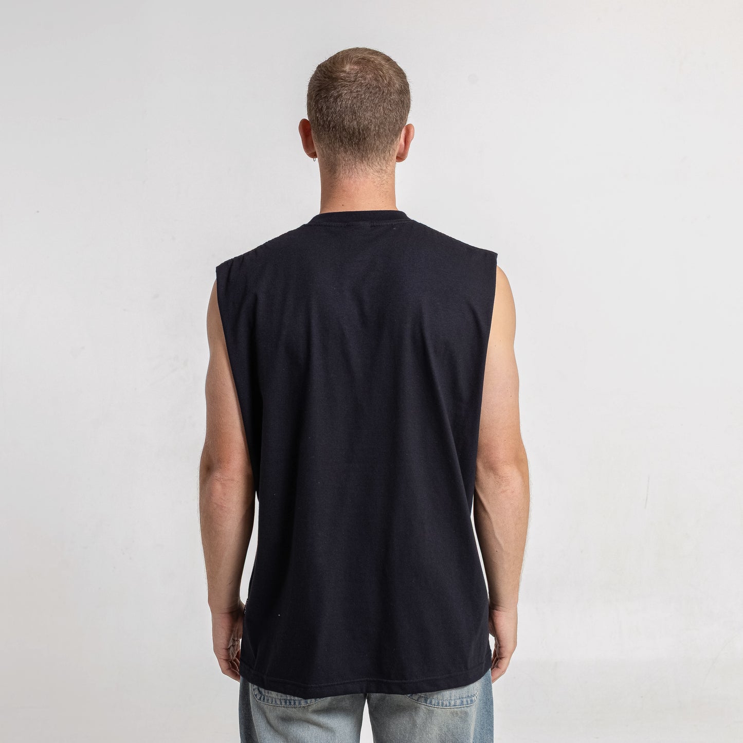 Musculosa Rusty Steezei Serie 3 Muscle Black