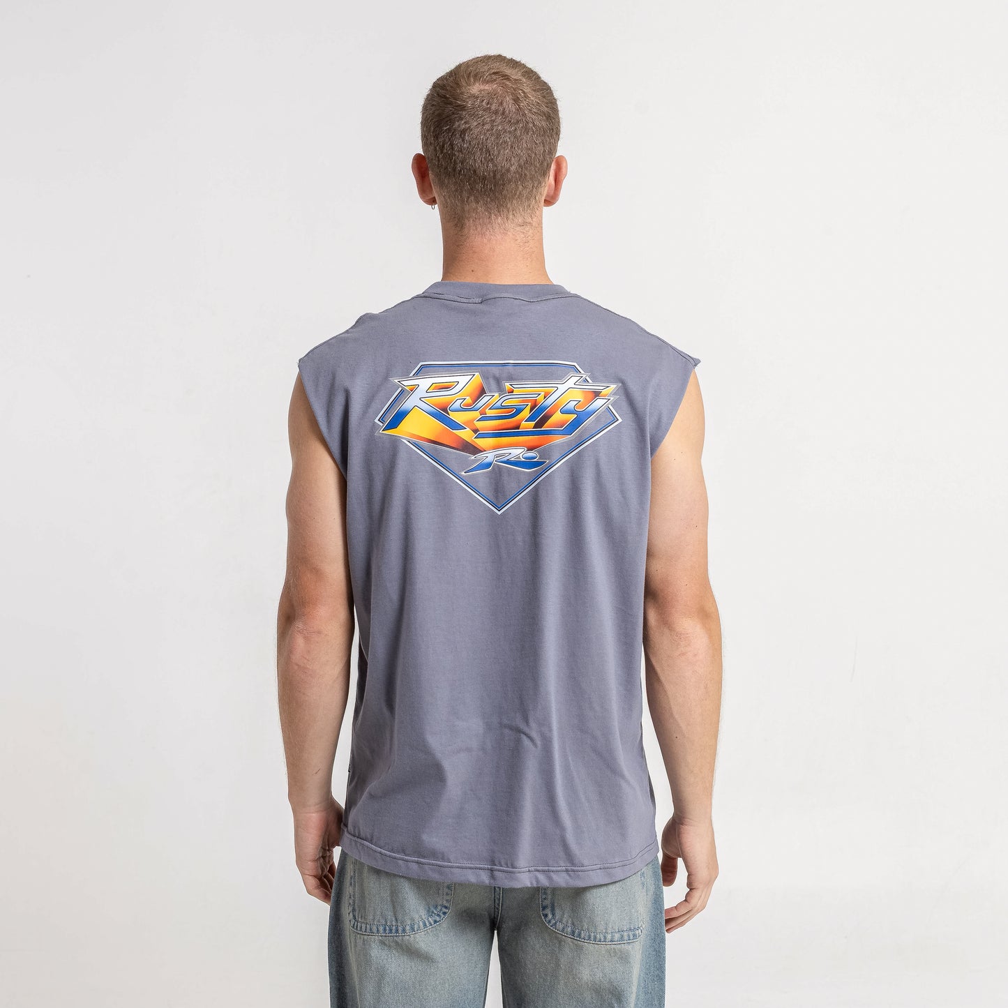 Musculosa Rusty Super R Dot Muscle Coal