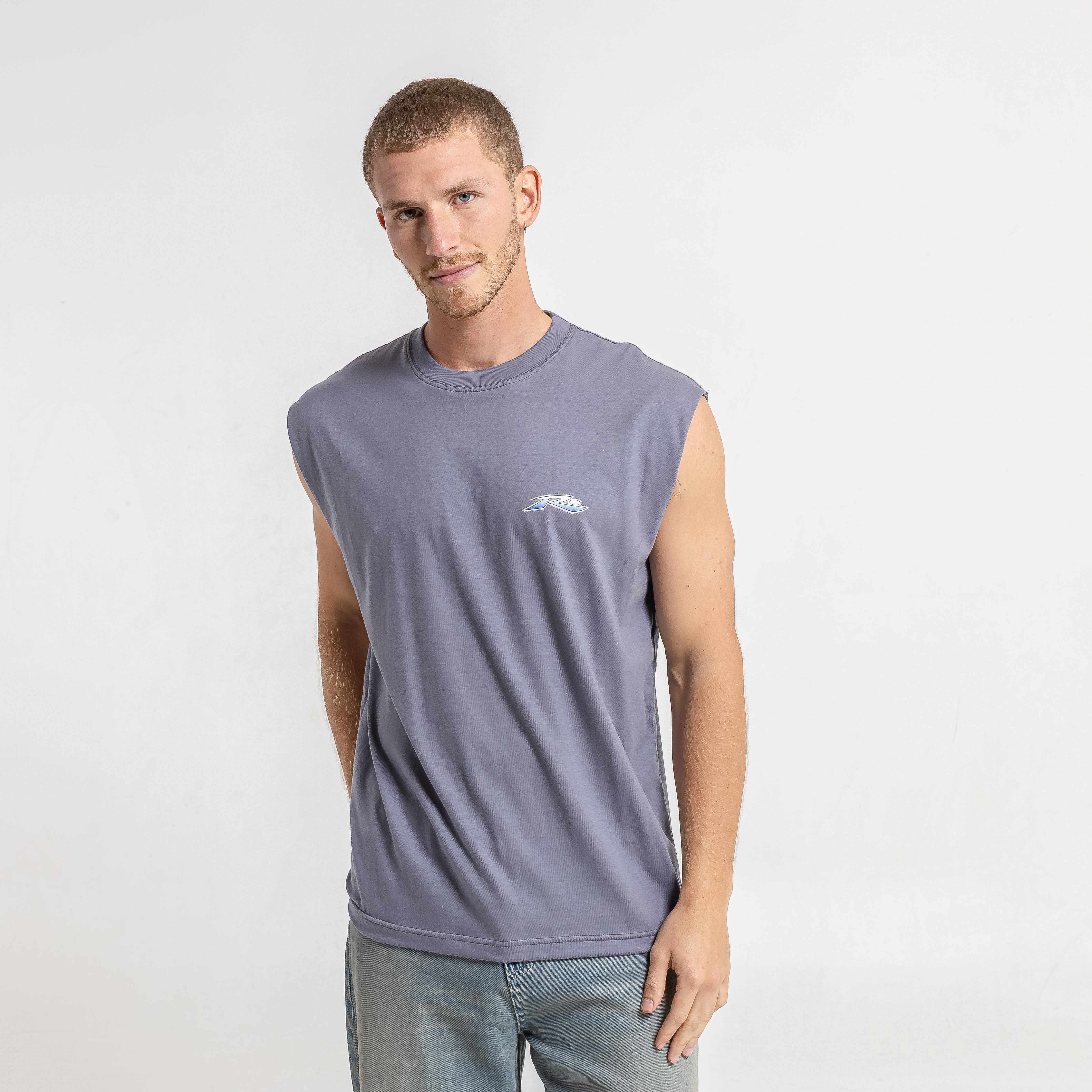 Musculosa Rusty Super R Dot Muscle Coal