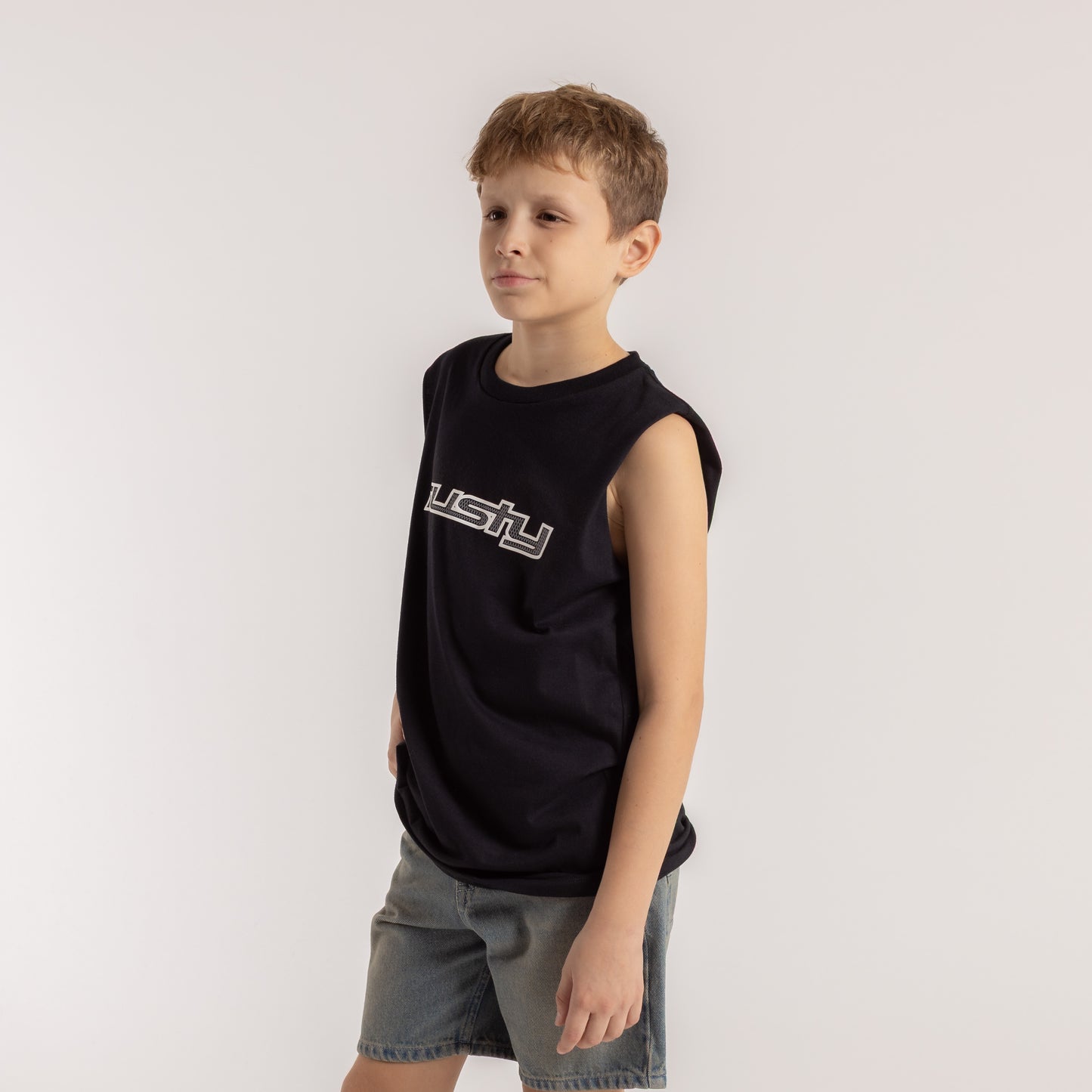 Musculosa Rusty Vital New Muscle Jr Black