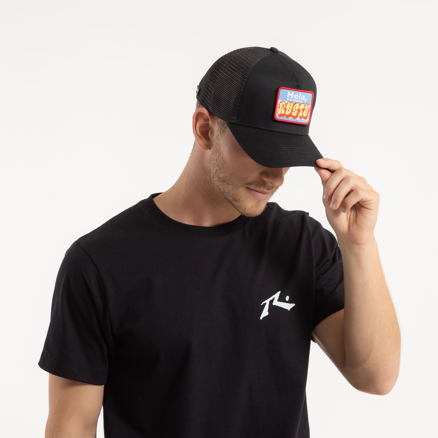 Gorra Rusty My Name Is Trucker Cap Black