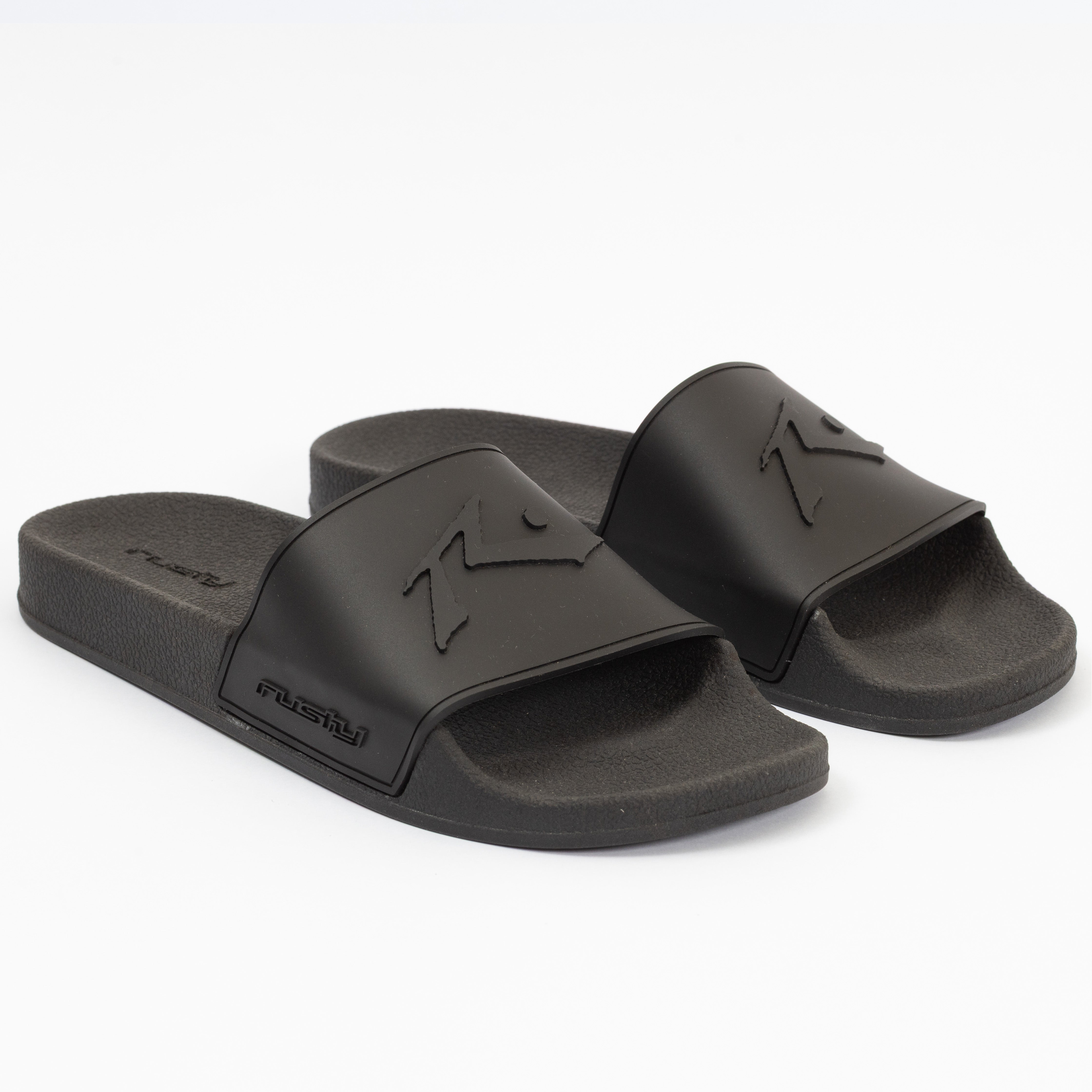 Ojotas Rusty New Competition Slide All Black