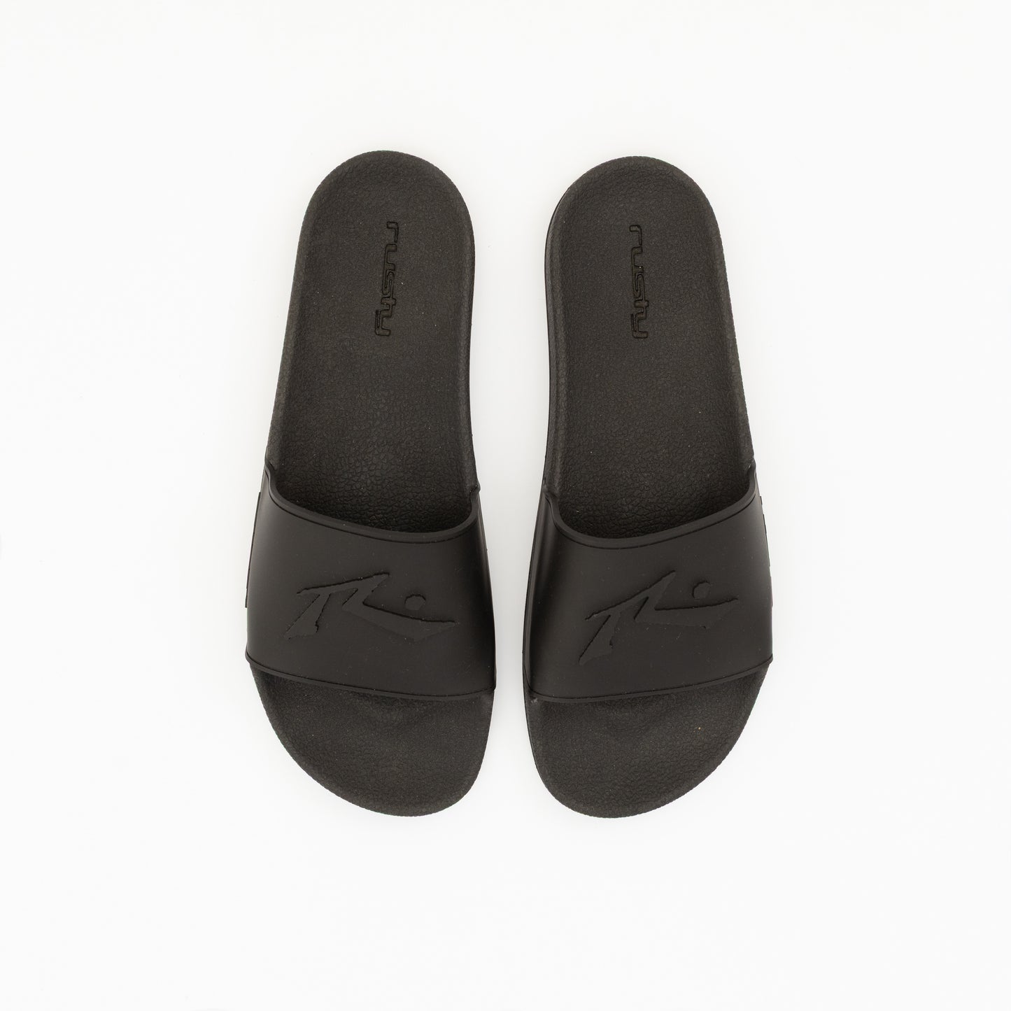 Ojotas Rusty New Competition Slide All Black