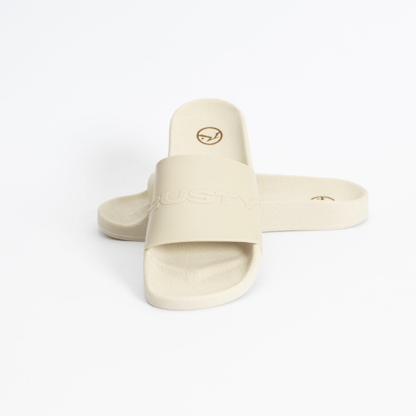 Ojotas Rusty New Elemental Slide Ld Ecru