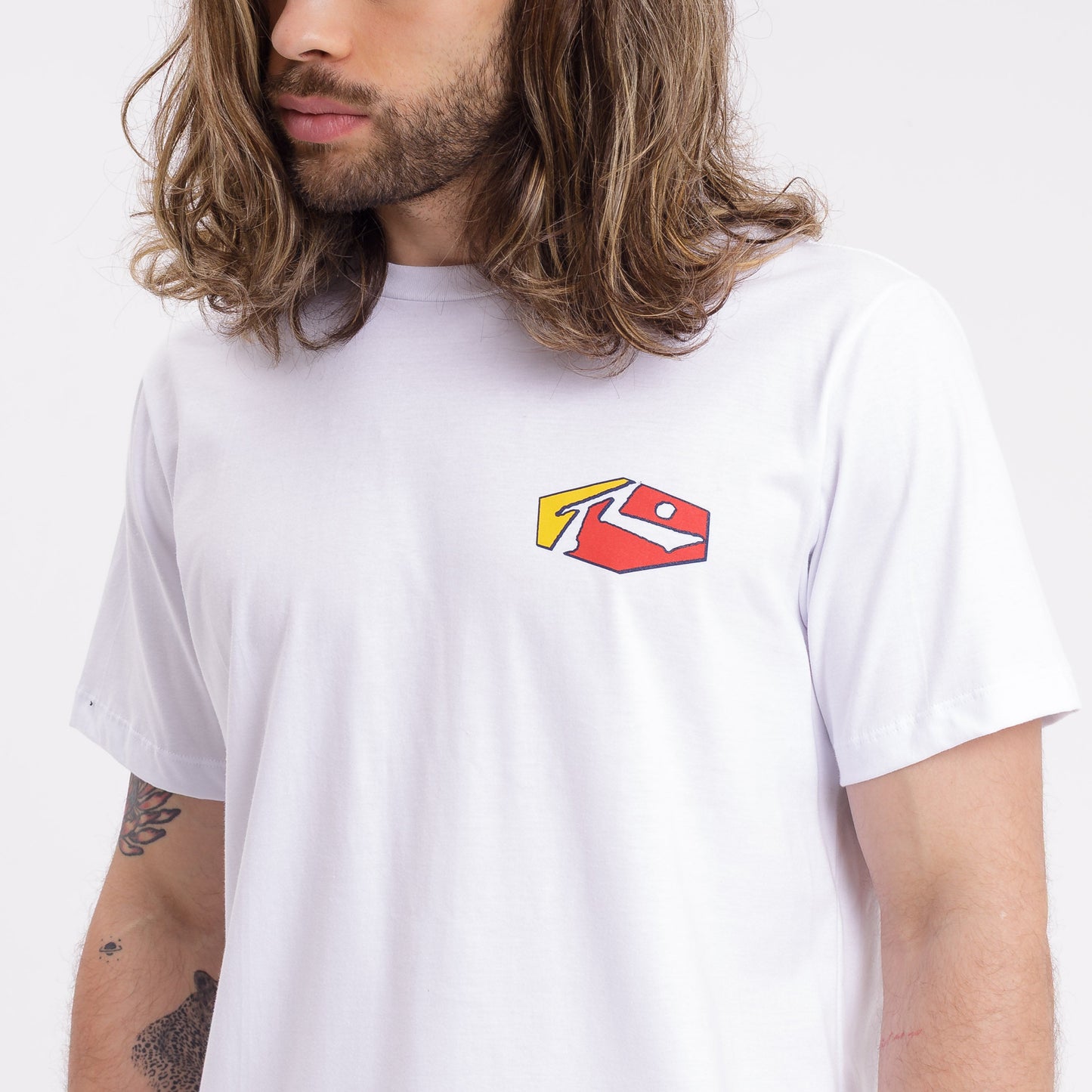 Remera Mc Rusty Phenom 4 Tee White