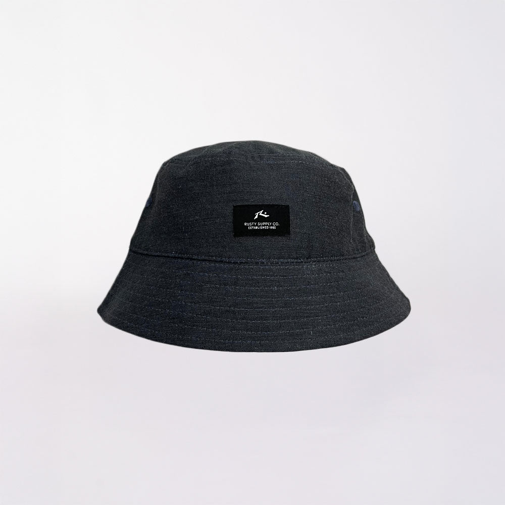 Pilusos Rusty Dirtbag Reversible Bucket Hat* Black 3