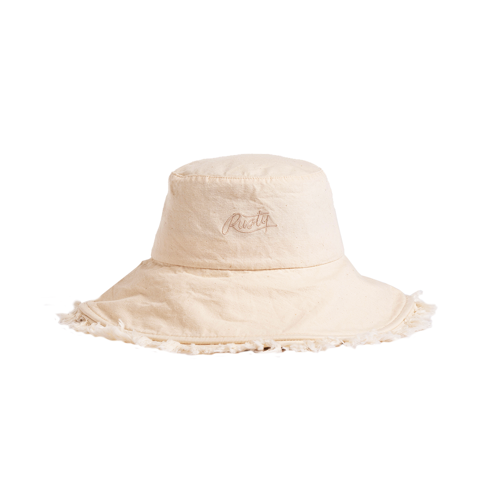 Pilusos Rusty Gleam Organic Bucket Hat* Natural