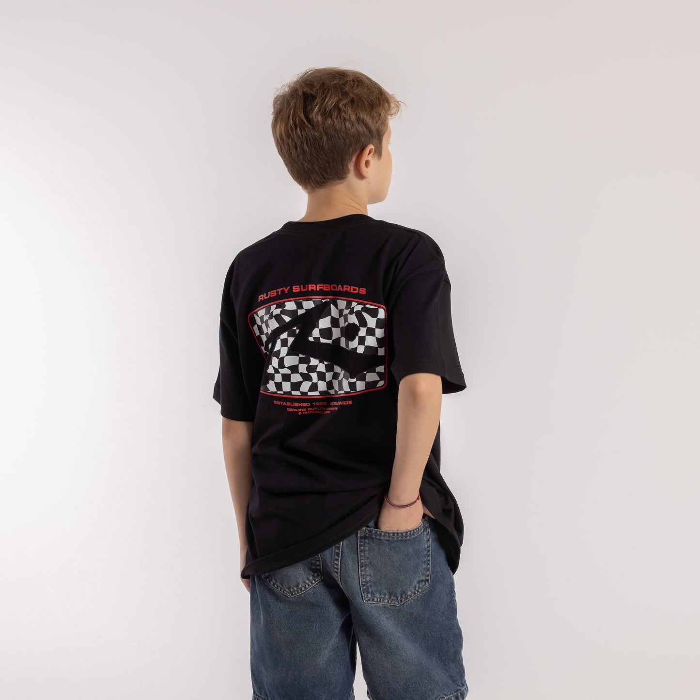 Remera Mc Rusty Acid House Tee Jr Black