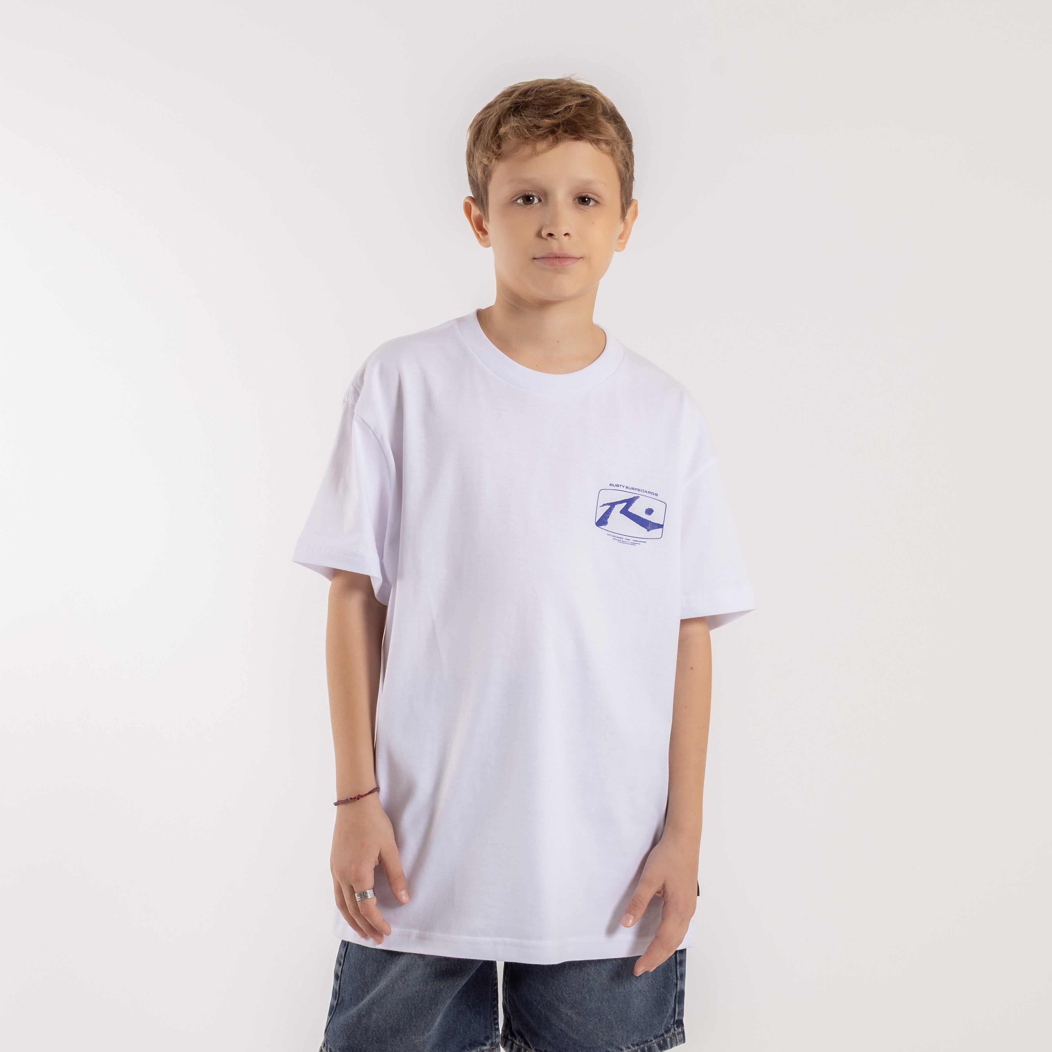 Remera Mc Rusty Acid House Tee Jr White