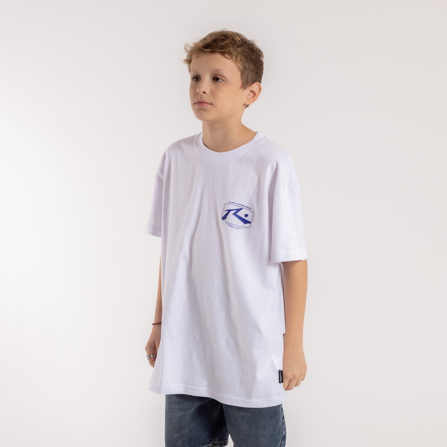 Remera Mc Rusty Acid House Tee Jr White