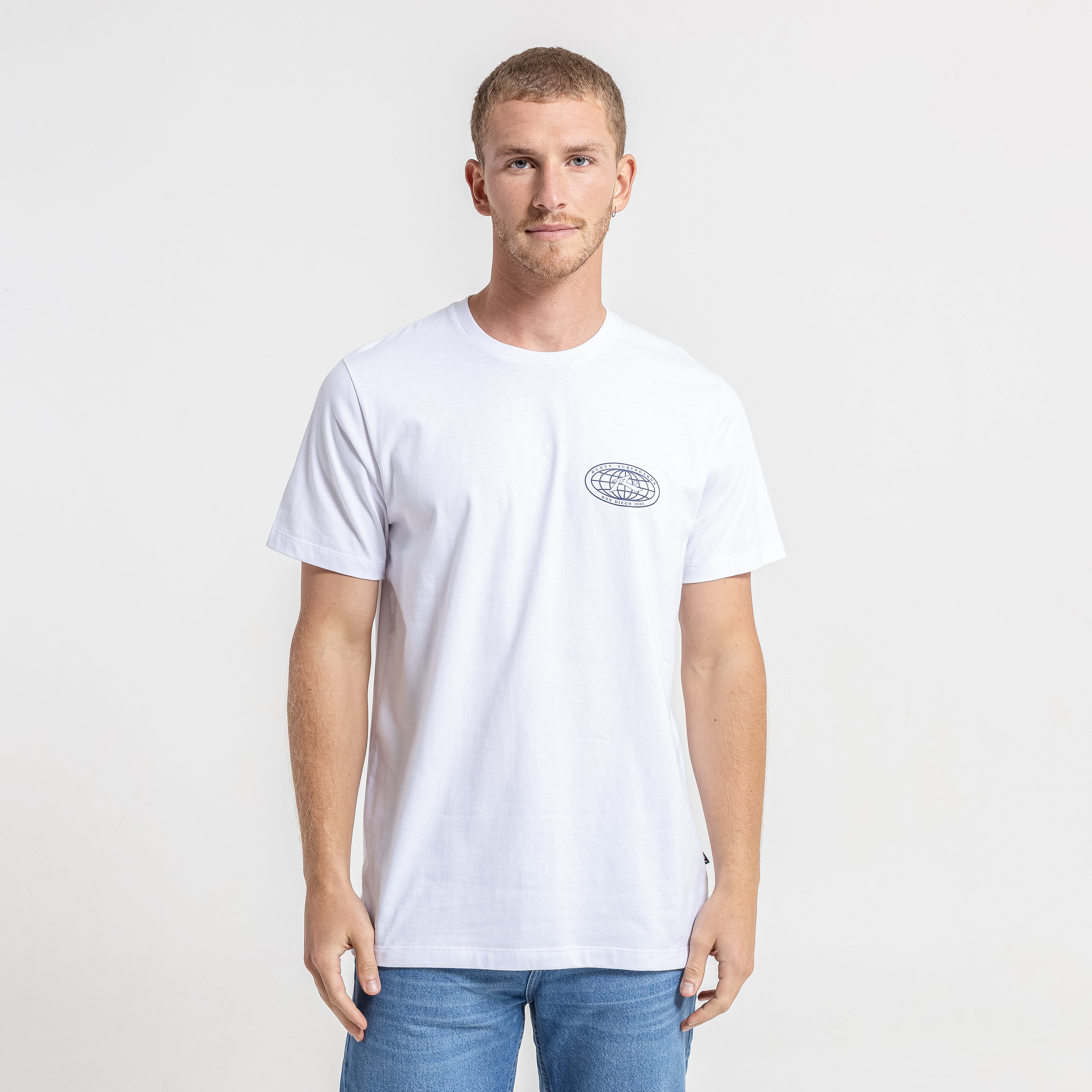 Remera Mc Rusty Colors Of World Tee White