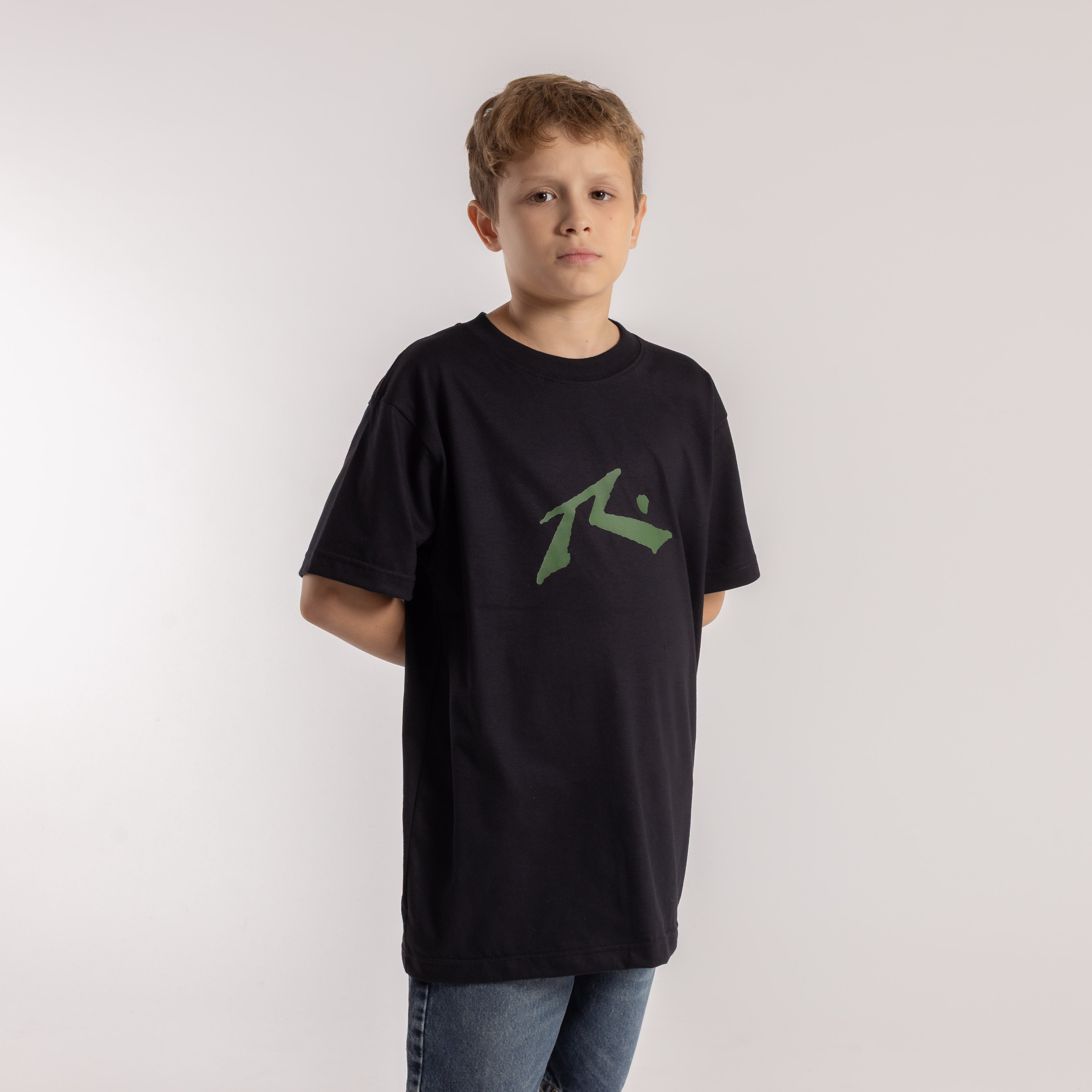 Remera Mc Rusty Comp Revolution Tee Jr Black/Shadow Army