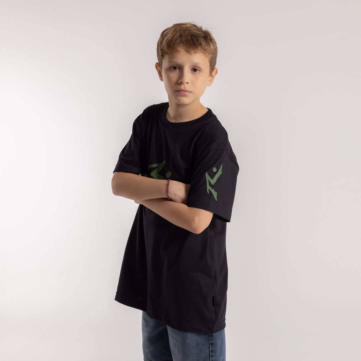 Remera Mc Rusty Comp Revolution Tee Jr Black/Shadow Army