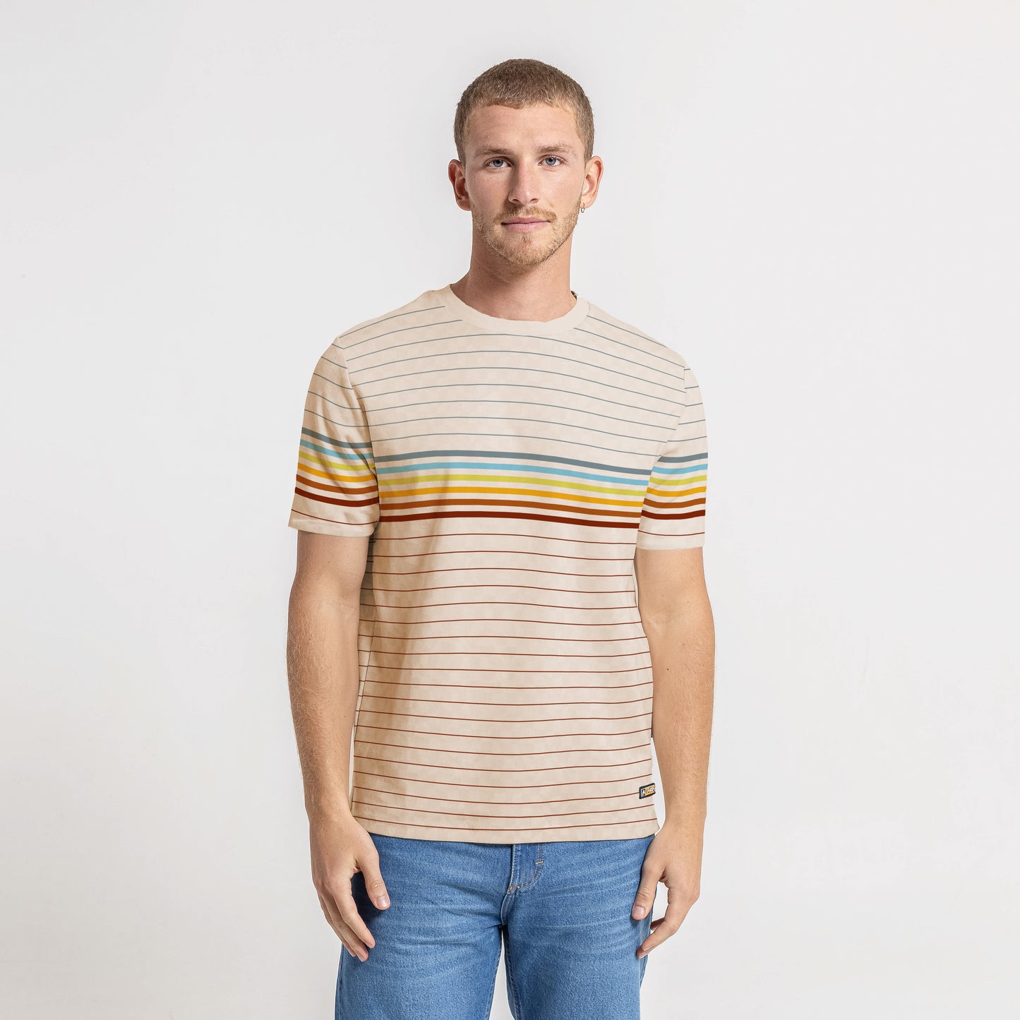 Remera Mc Rusty Cutback Tee Off White