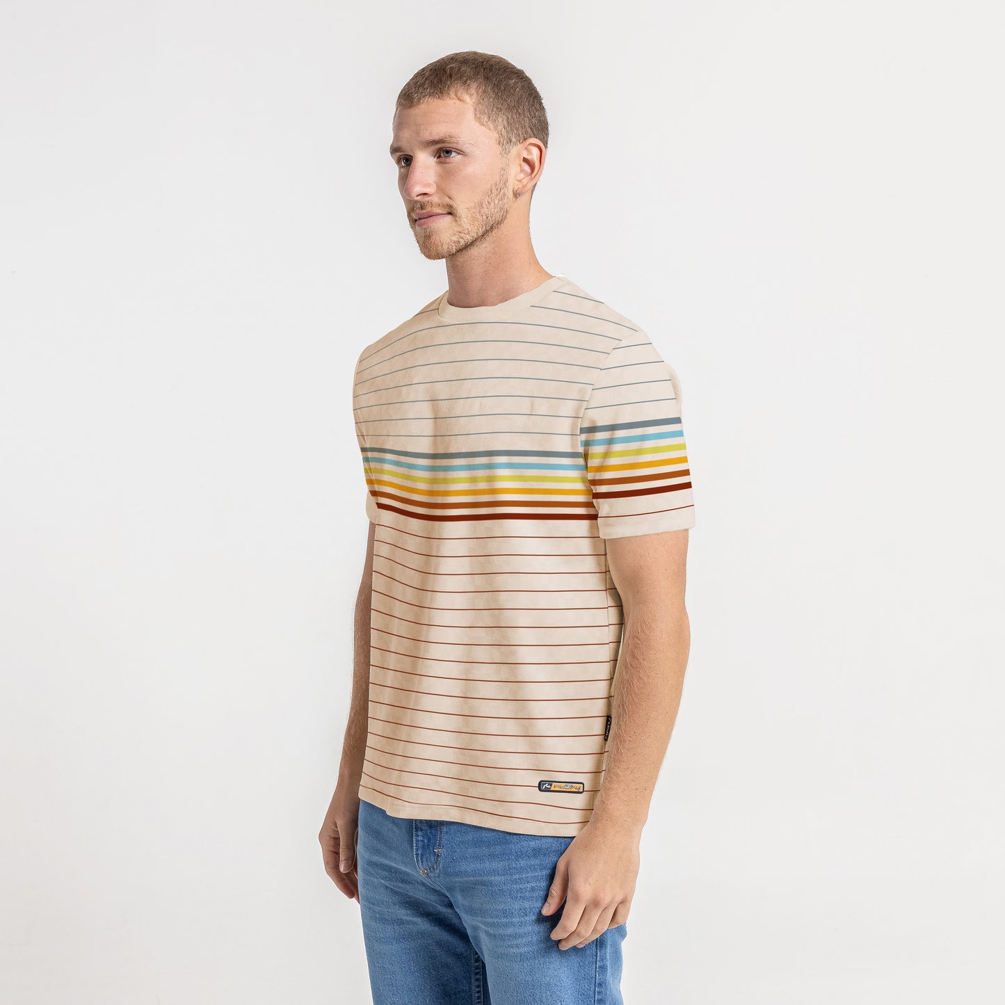 Remera Mc Rusty Cutback Tee Off White