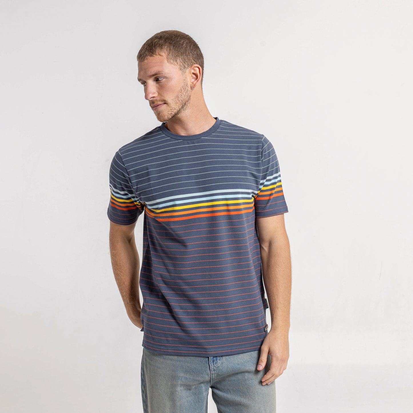 Remera Mc Rusty Cutback Tee Blue