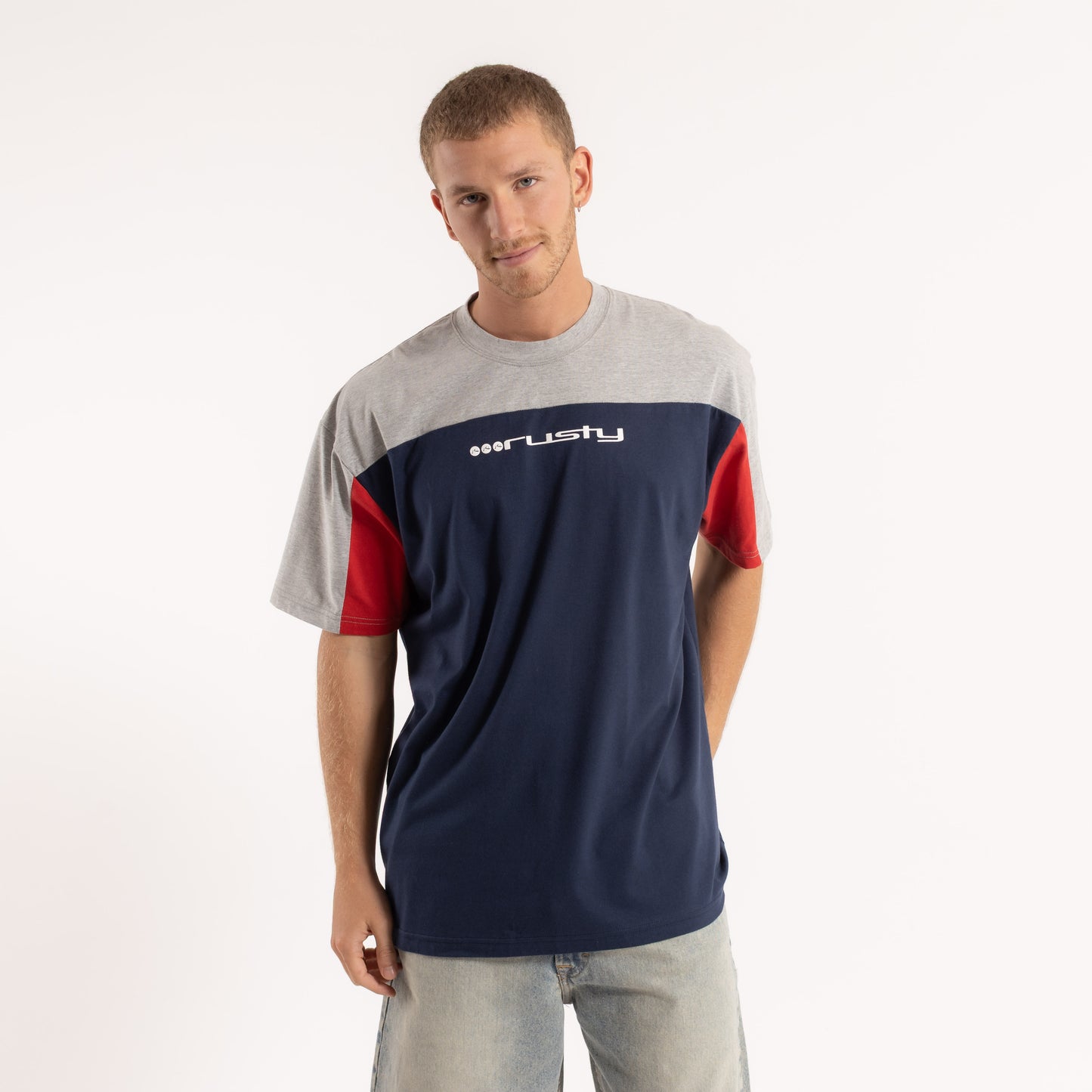 Remera Mc Rusty Genetic Tee Navy Blue