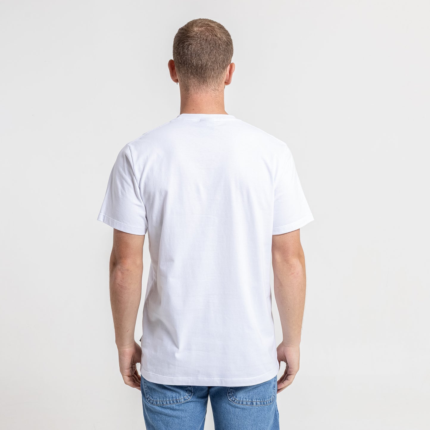 Remera Mc Rusty Half Moon Tee White