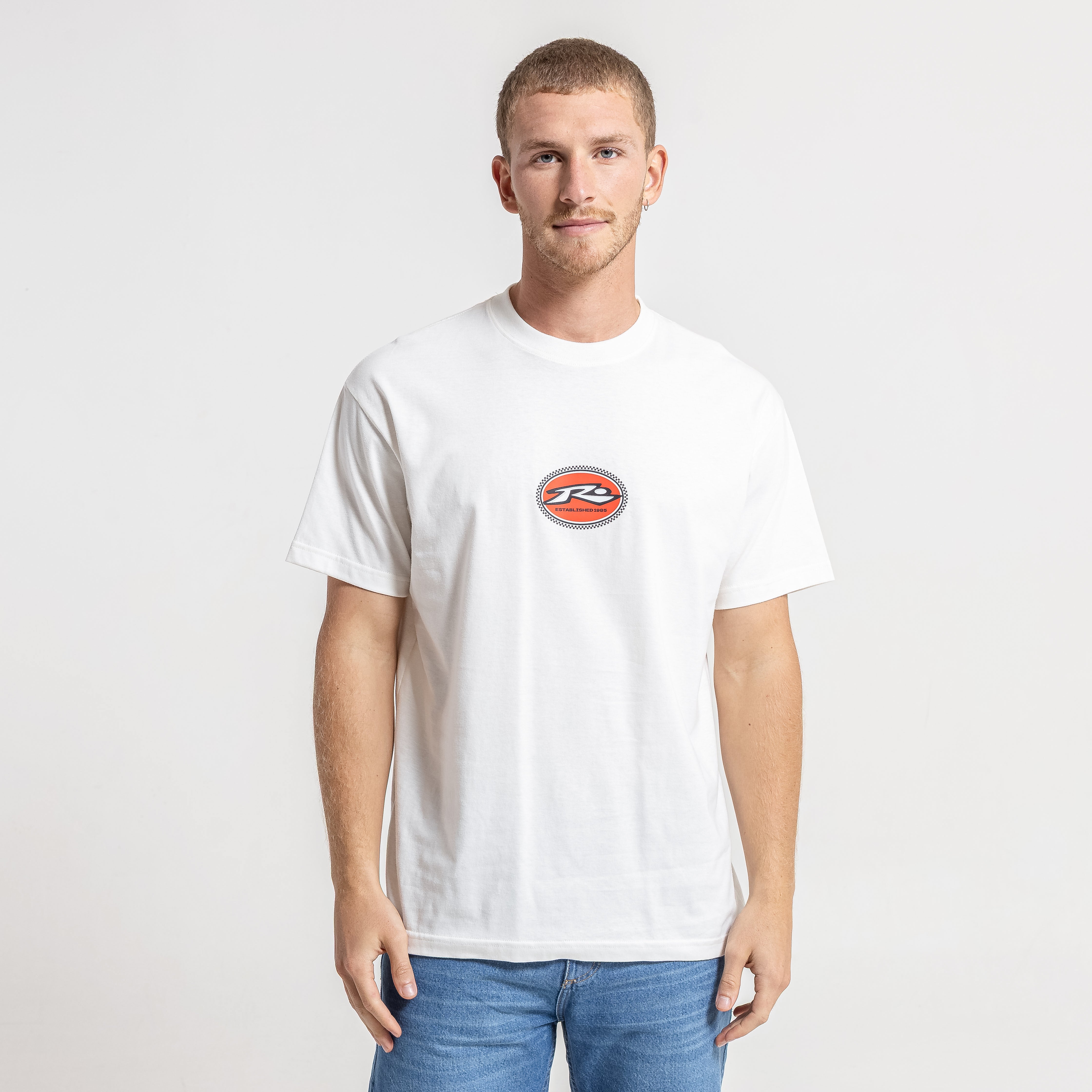 Remera Mc Rusty Highway 405 Tee Ecru