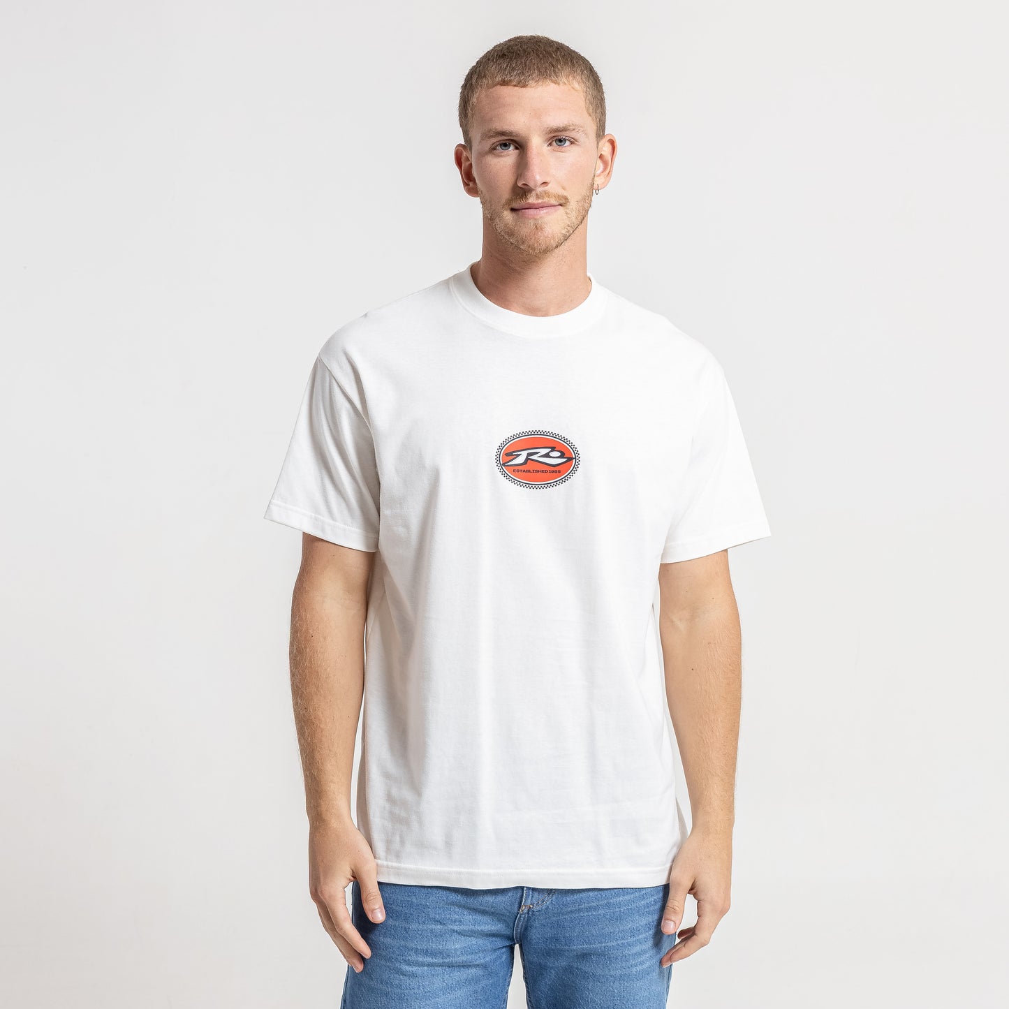 Remera Mc Rusty Highway 405 Tee Superbig Ecru