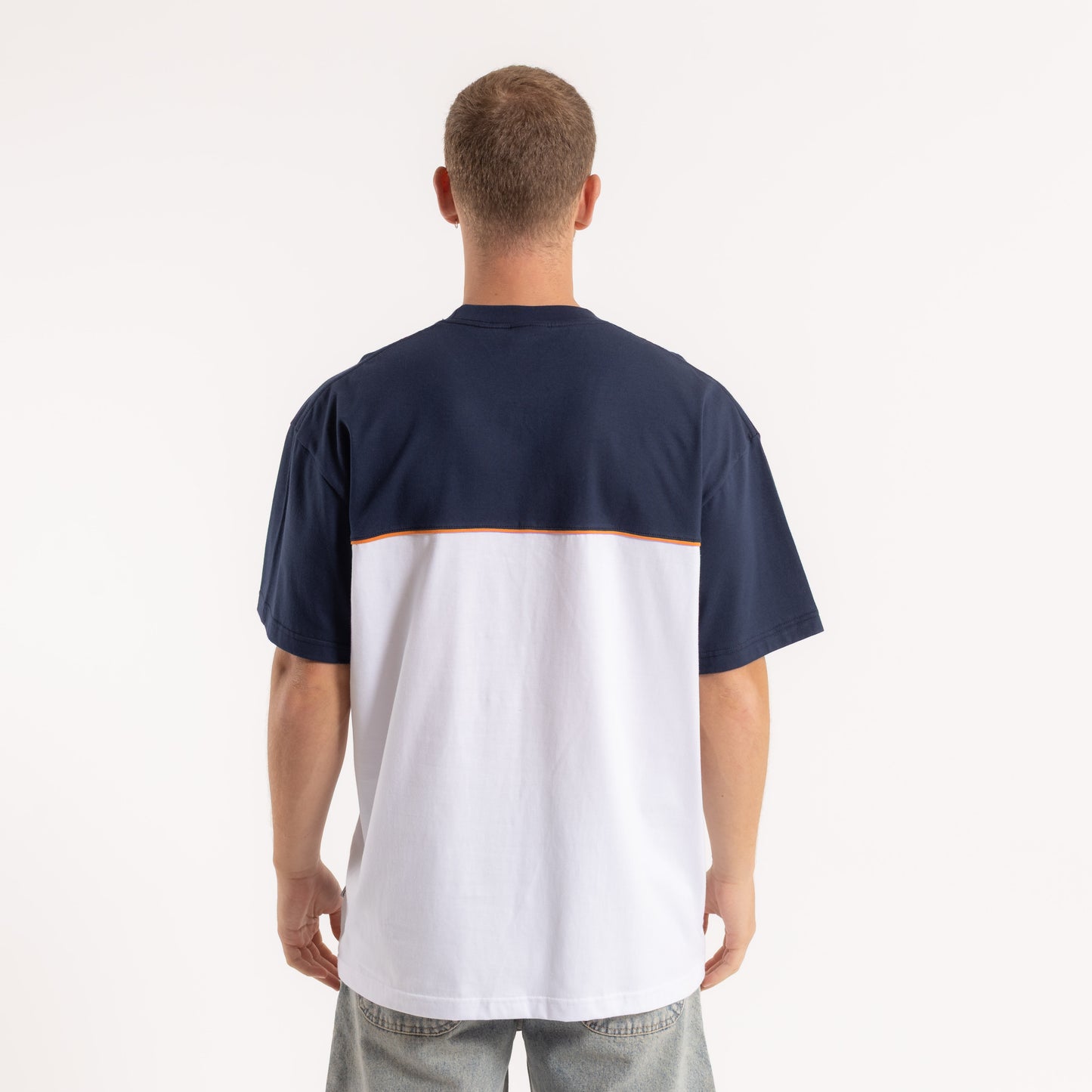 Remera Mc Rusty Infinity Tee White/Navy Blue