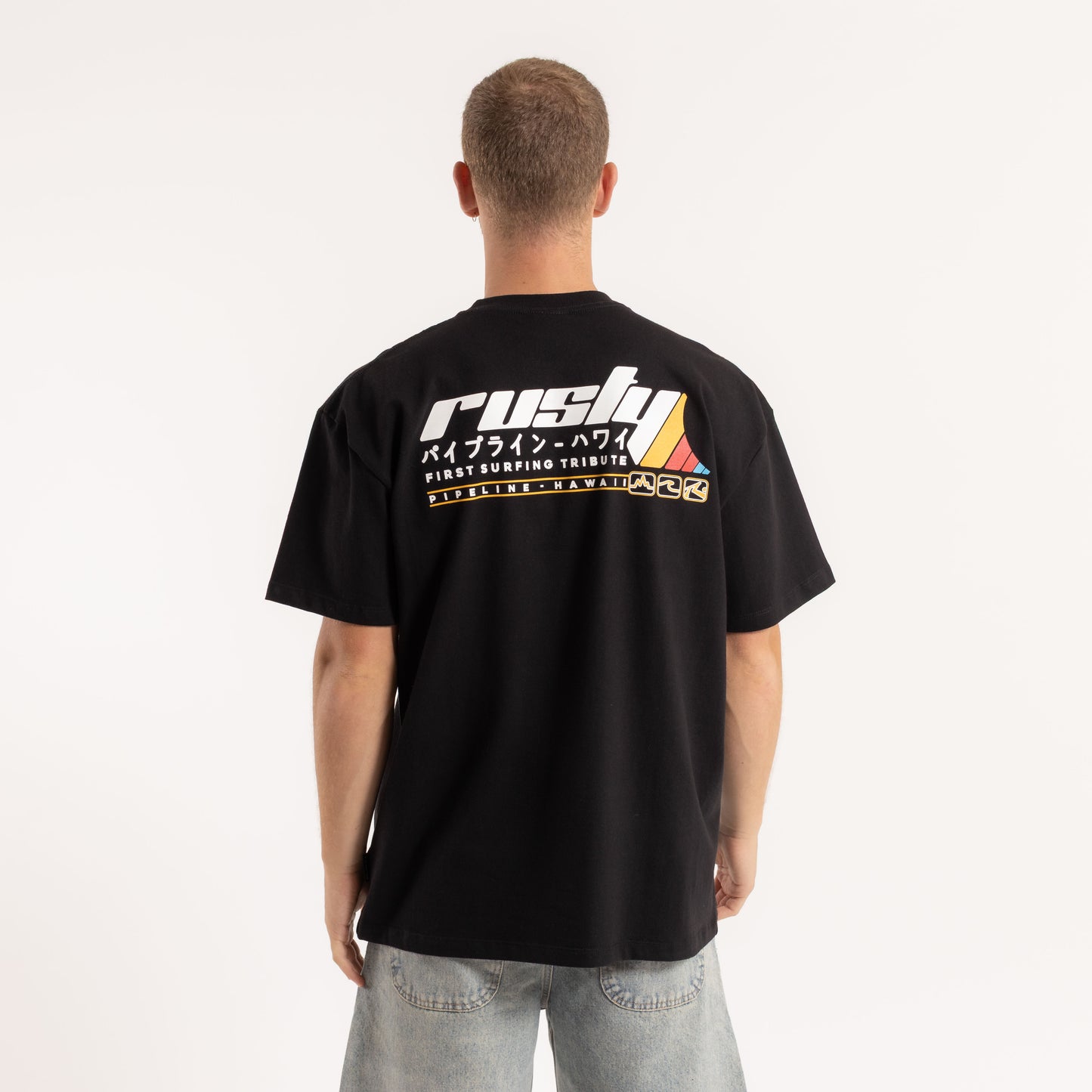 Remera Mc Rusty Kagoshima Tee Megabig Black