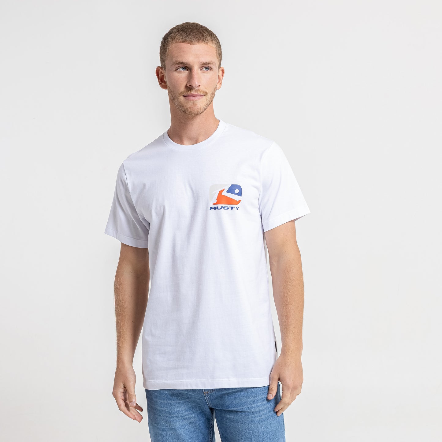 Remera Mc Rusty Phenom 3 Tee White