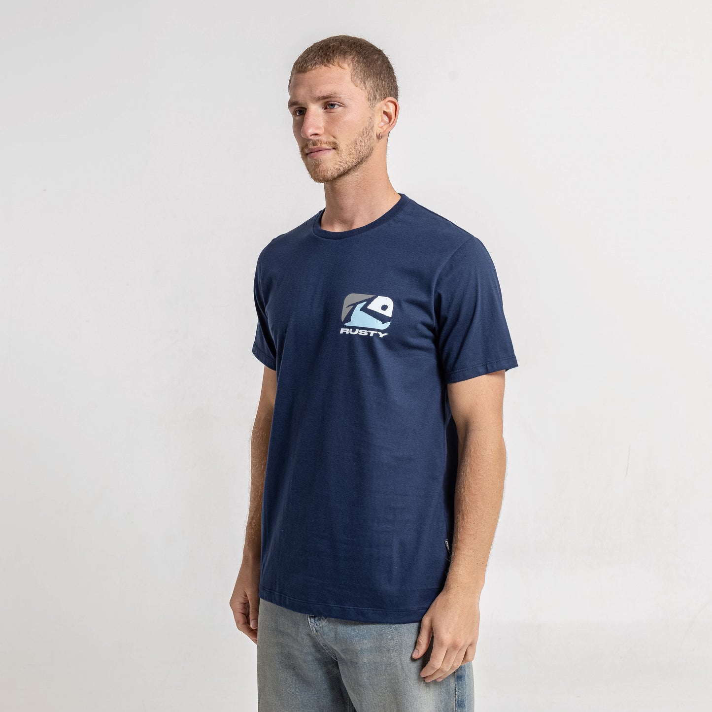 Remera Mc Rusty Phenom 3 Tee Navy Blue
