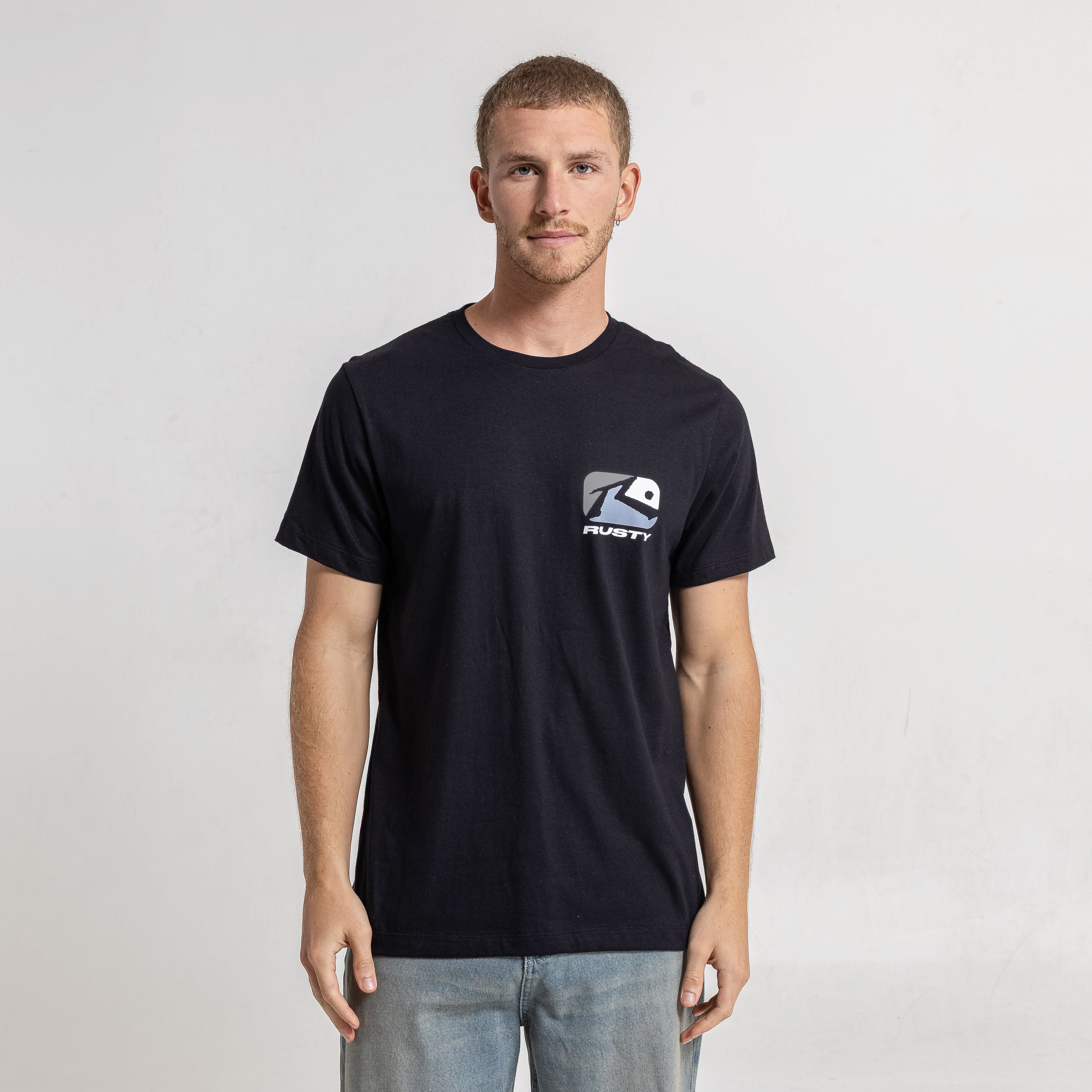 Remera Mc Rusty Phenom 3 Tee Black