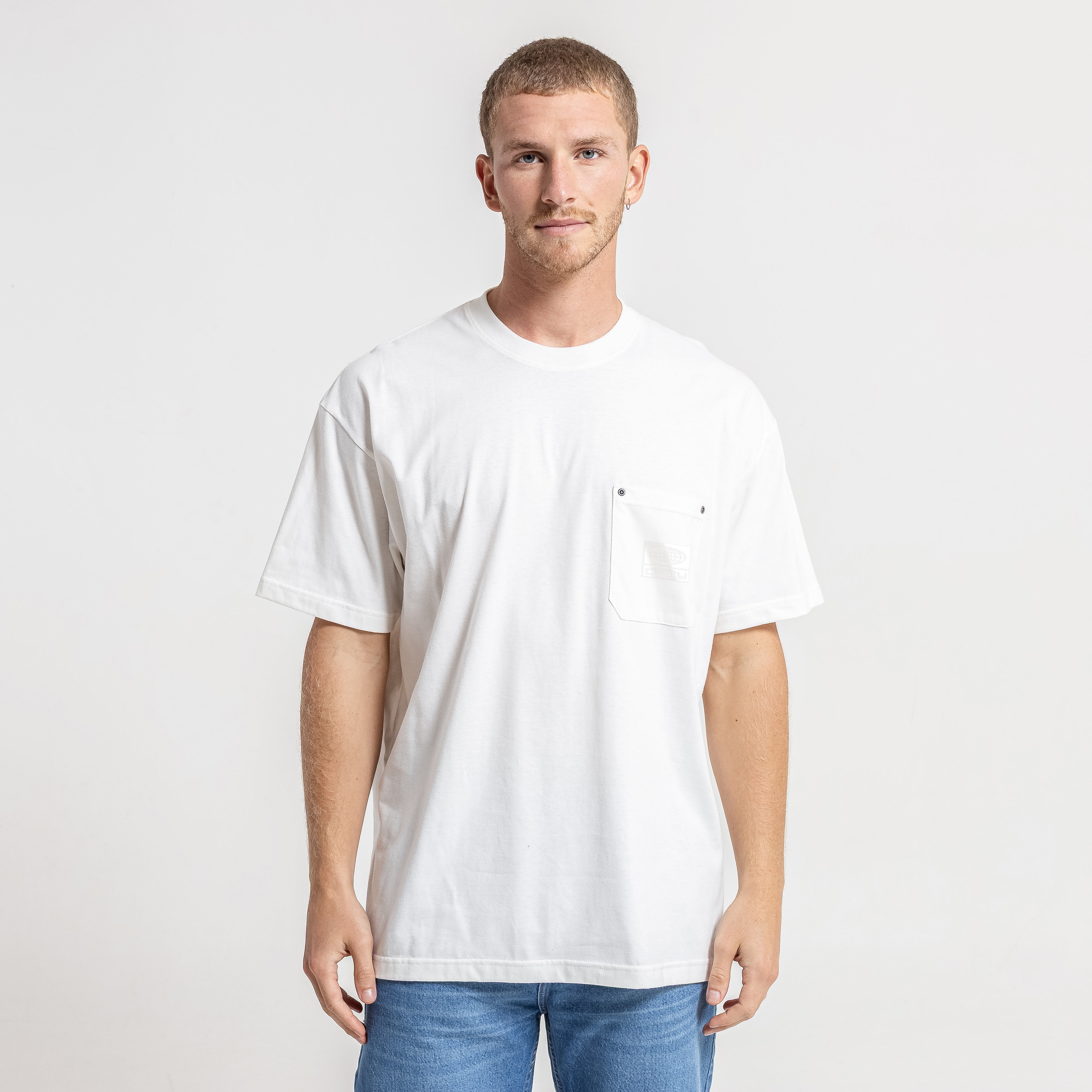 Remera Mc Rusty Steezei Serie 3 Tee Ecru