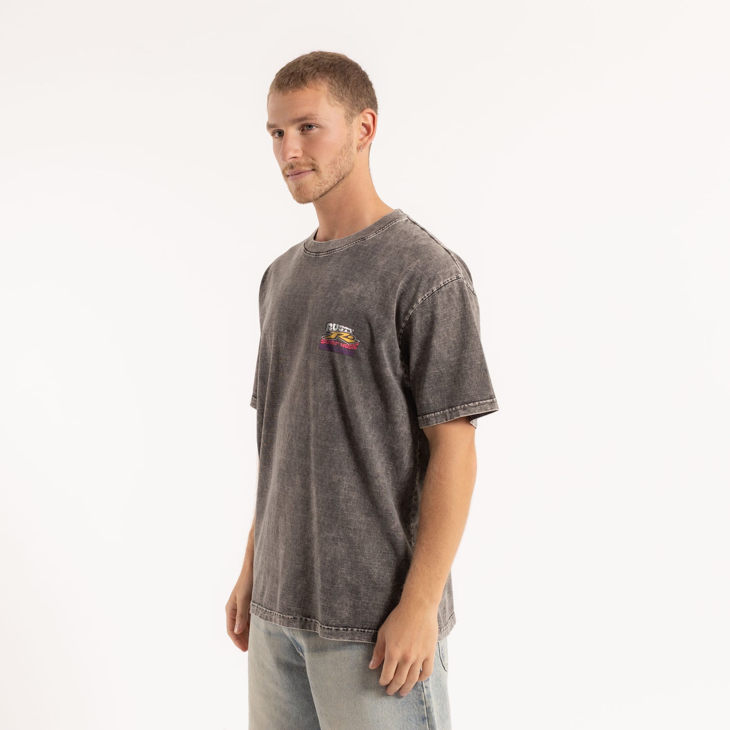 Remera Mc Rusty Stp Tee Process Black