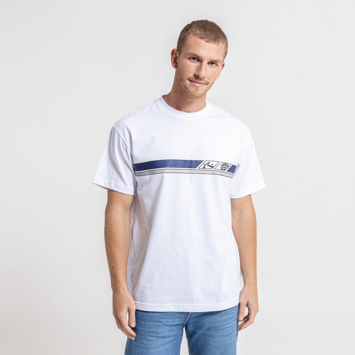 Remera Mc Rusty Strike Out Tee Megabig White
