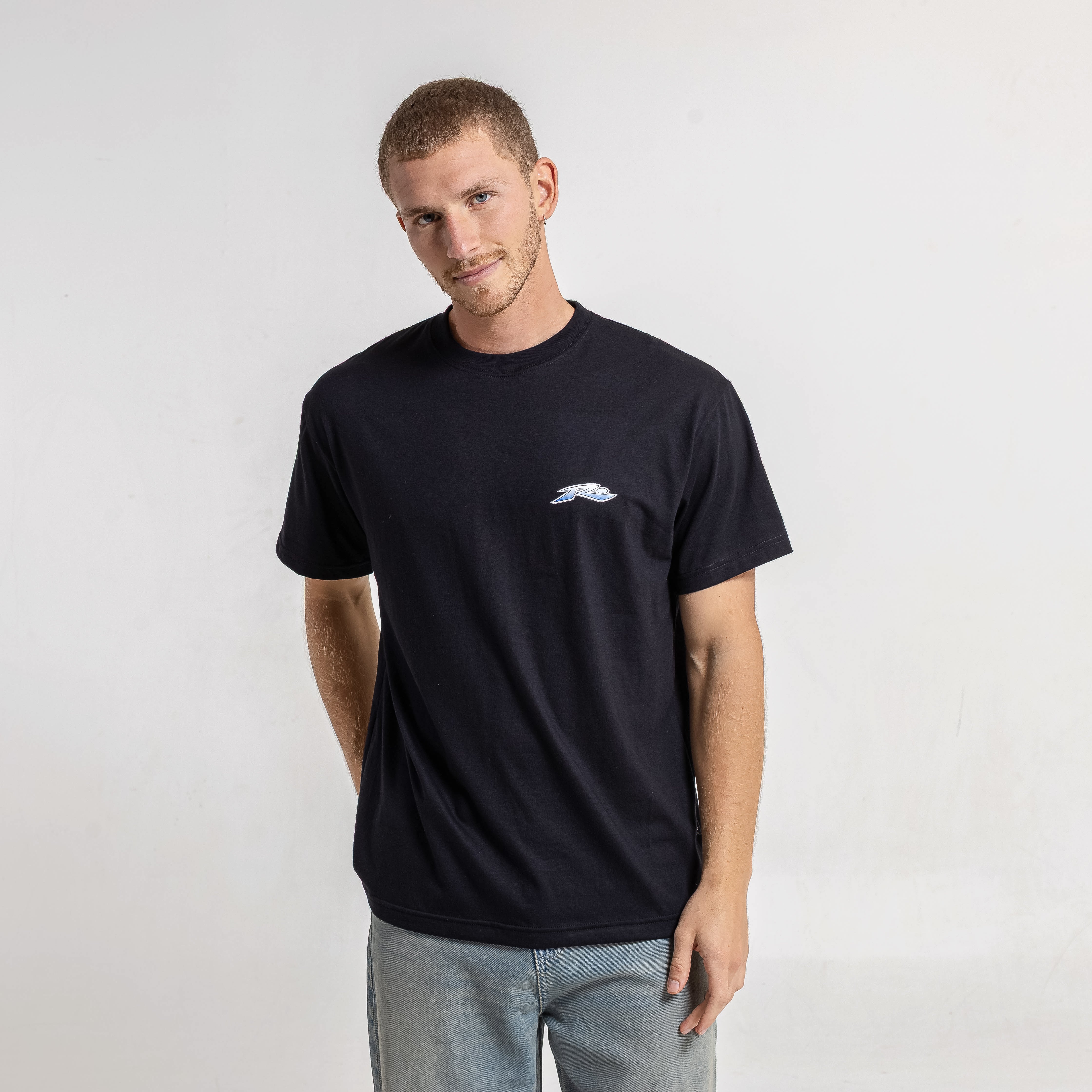 Remera Mc Rusty Super R Dot Tee Black