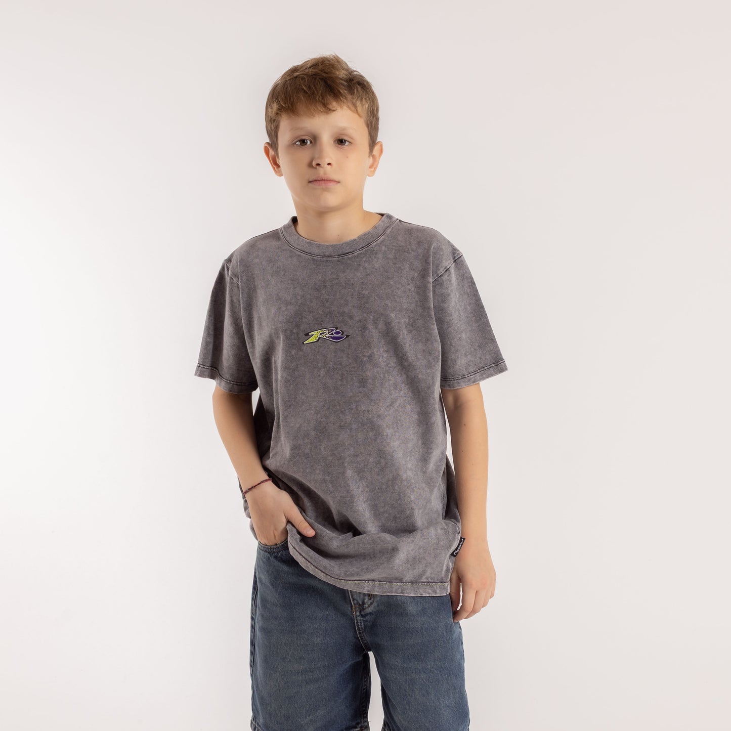 Remera Mc Rusty Surf Frames Tee Jr Process Black