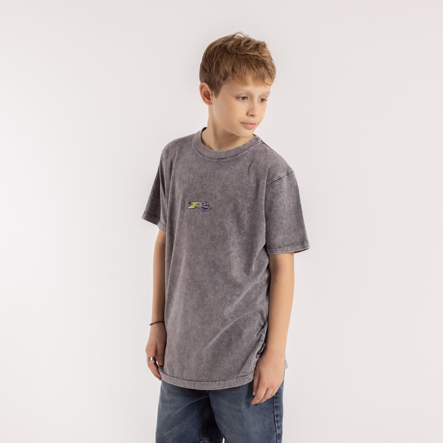 Remera Mc Rusty Surf Frames Tee Jr Process Black