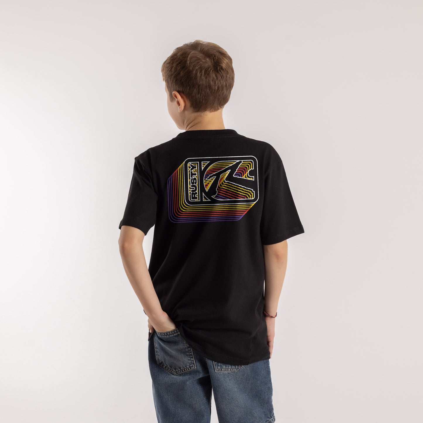 Remera Mc Rusty Tron Tee Jr Black