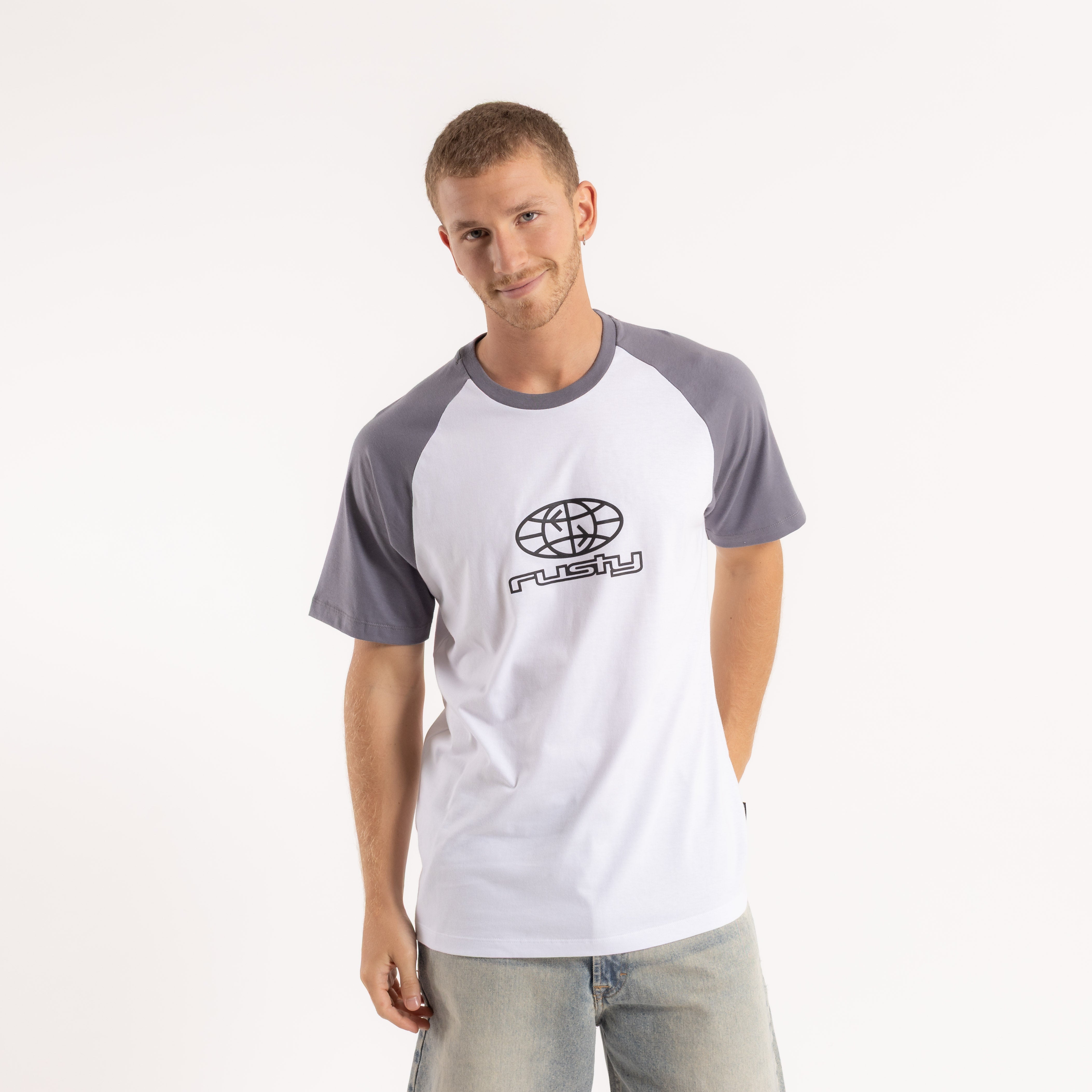 Remera Mc Rusty Wagan Tee White/Coal