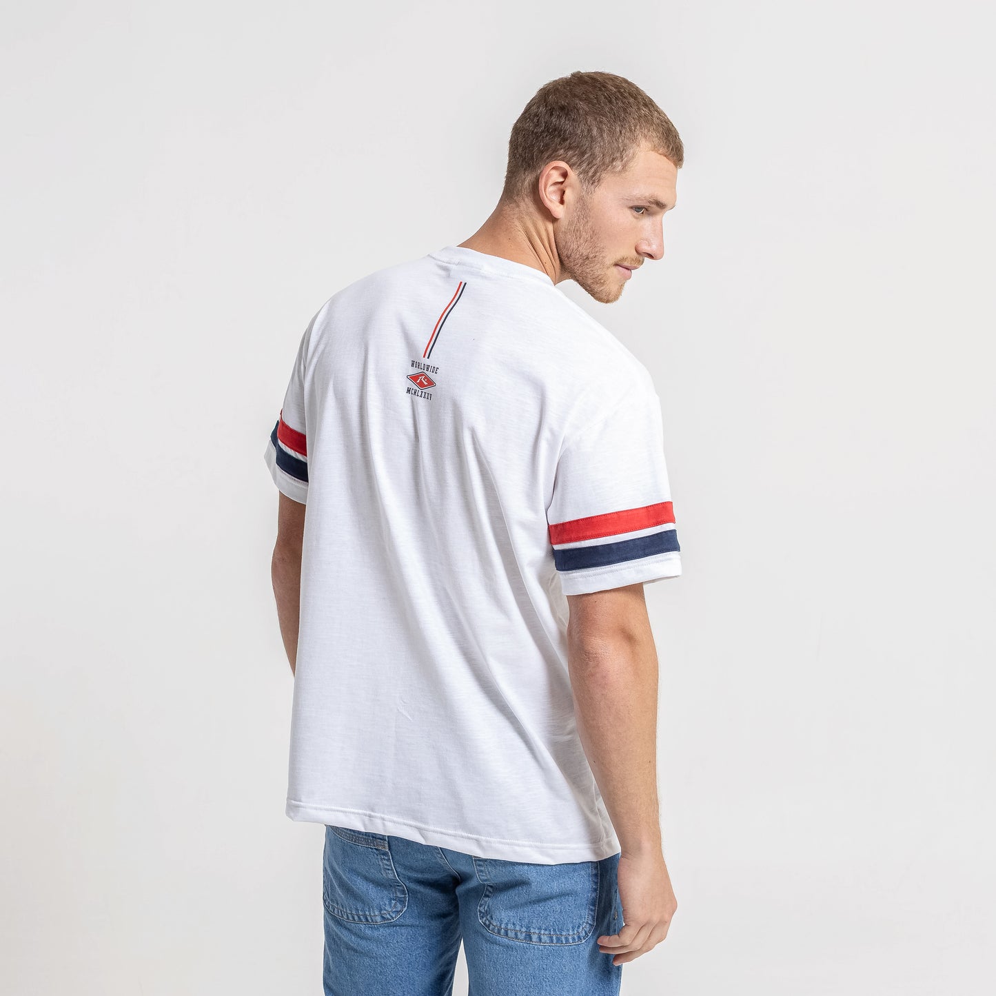 Remera Mc Rusty Welcome To Califas Tee Off White