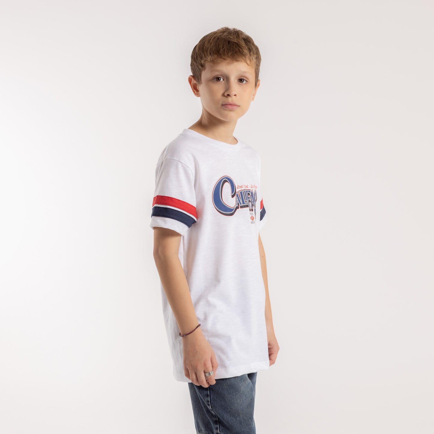 Remera Mc Rusty Welcome To Califas Tee Jr Off White