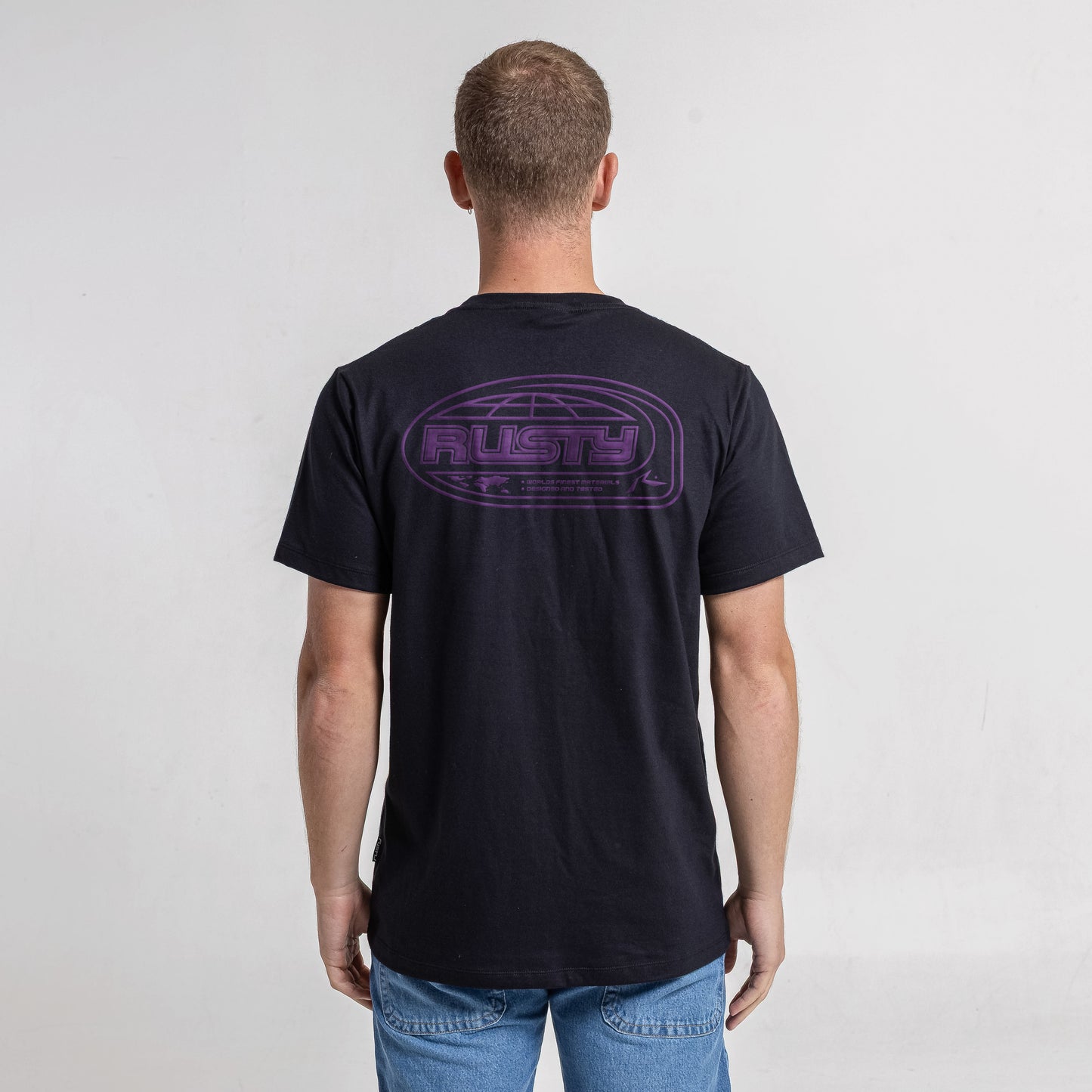 Remera Mc Rusty Outer There Tee Black
