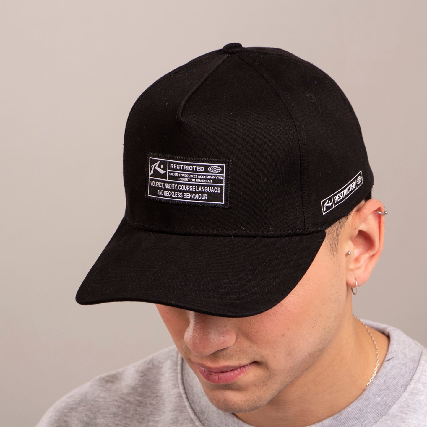 Gorra Rusty Restricted Flexfit Black