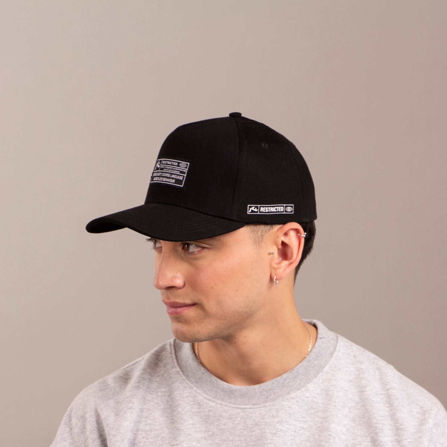Gorra Rusty Restricted Flexfit Black